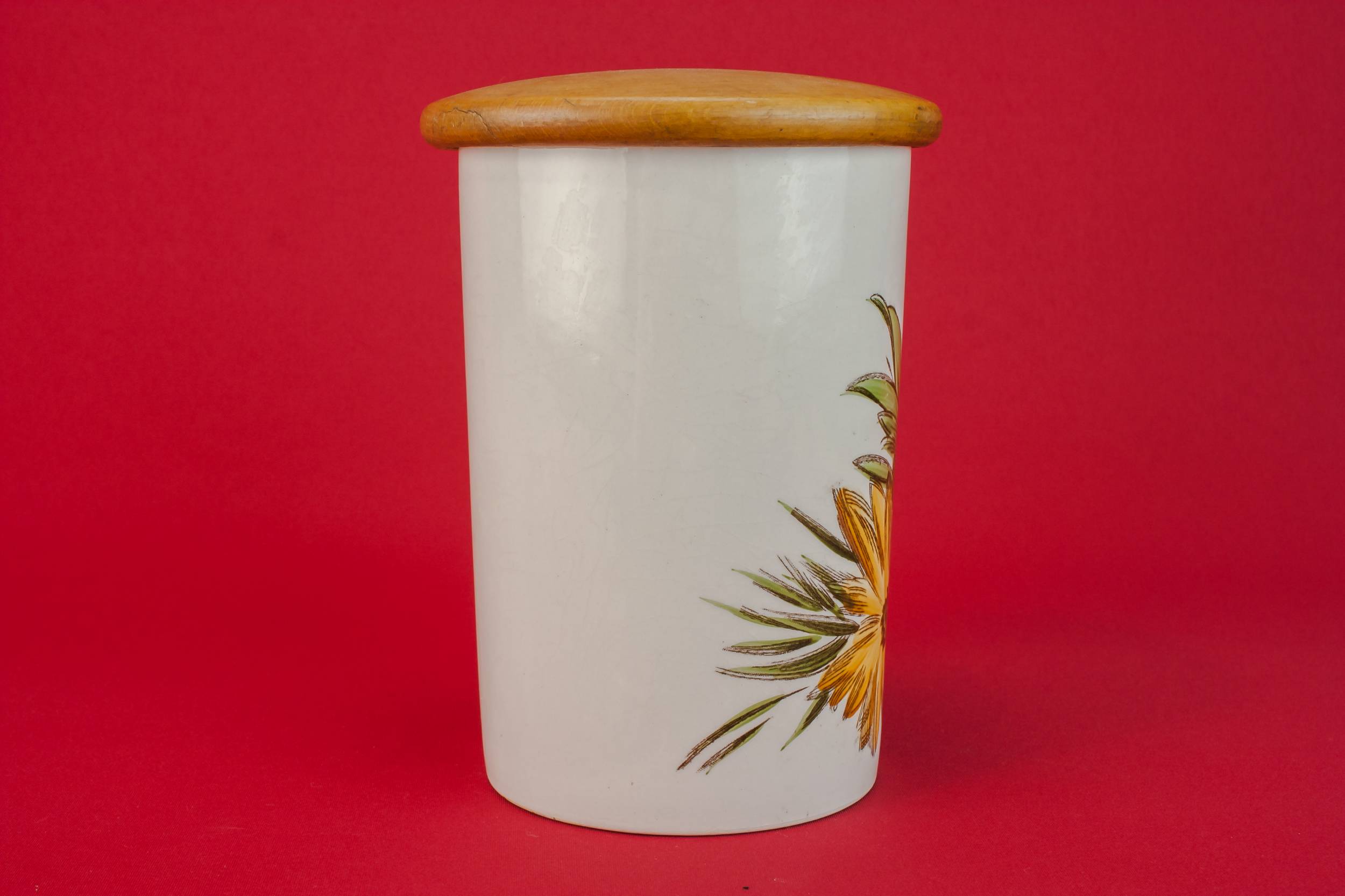 Vintage Rustic S — S Fielding & Co pottery jar 2