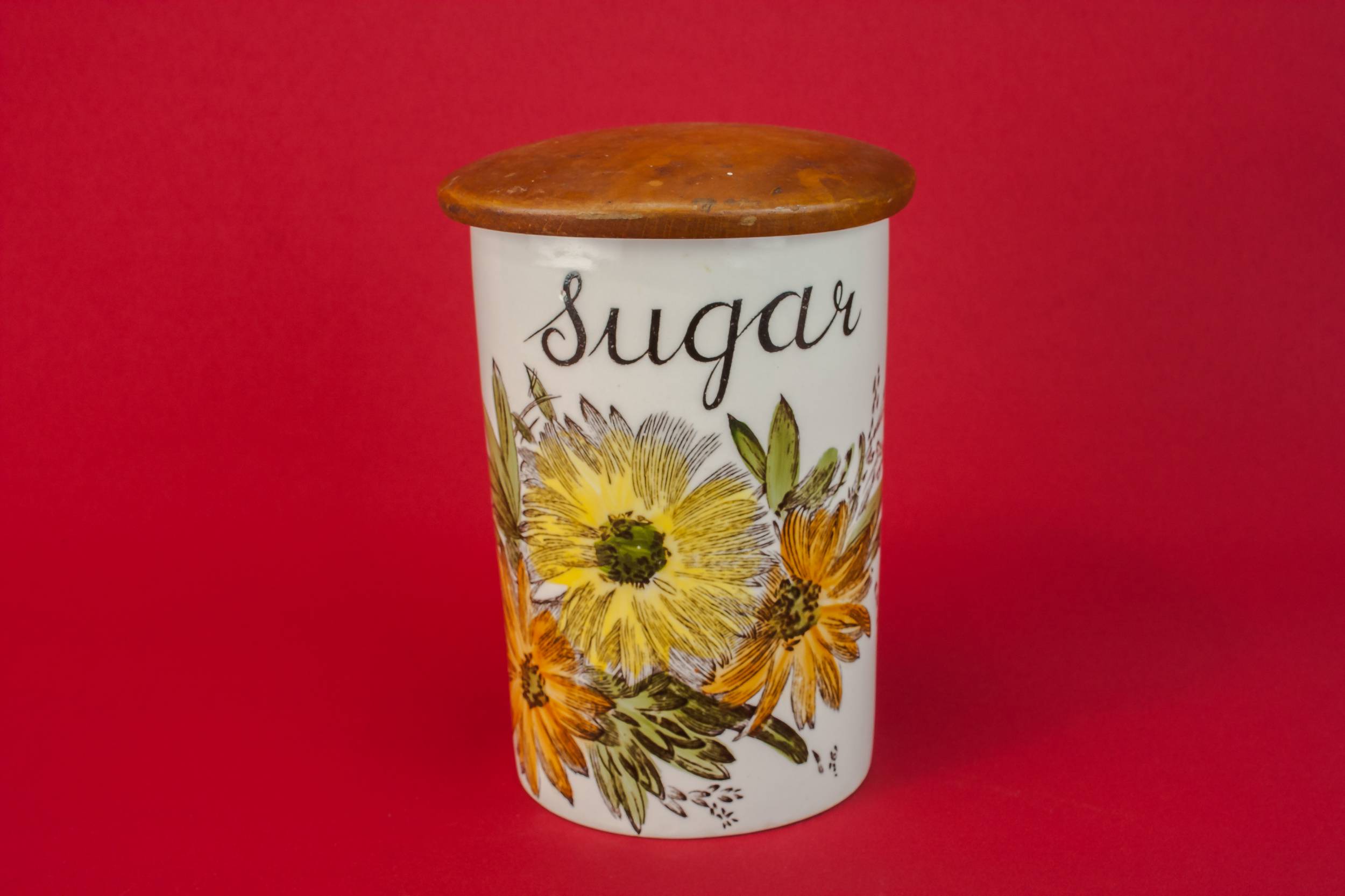 Mid-Century Modern Vintage — Sugar storage jar