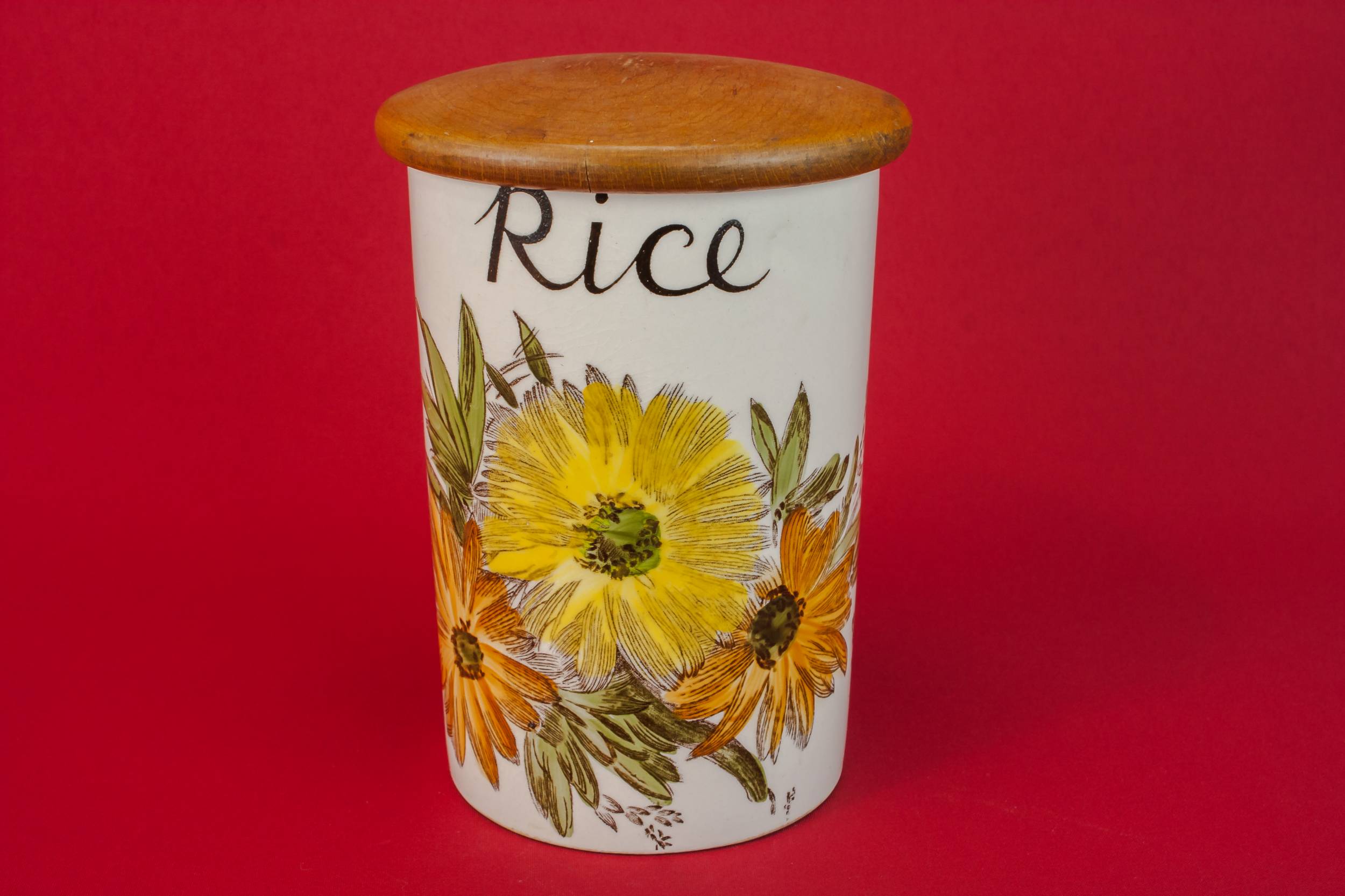 Vintage Rustic S — S Fielding & Co pottery jar