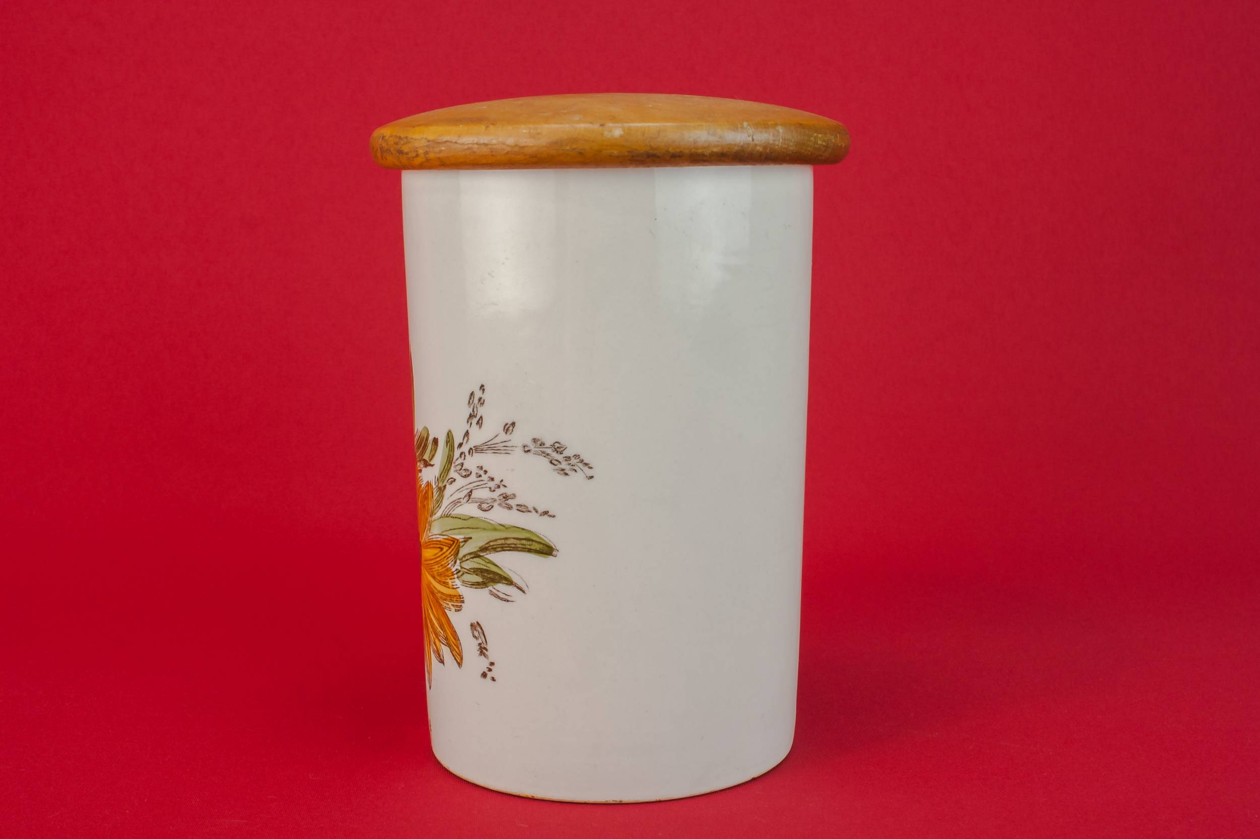Vintage Rustic S — S Fielding & Co pottery jar 1