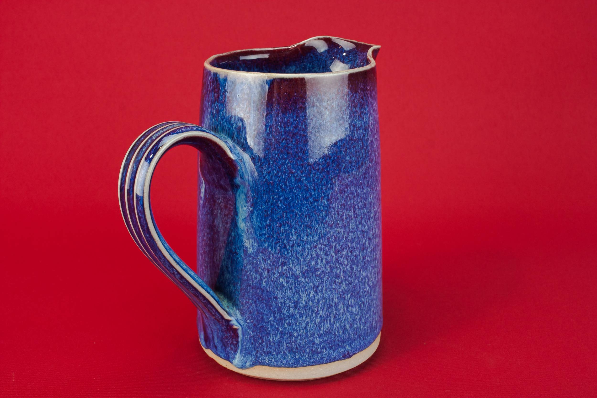 Janice Tchalenko Ruskin — Water purple jug 1