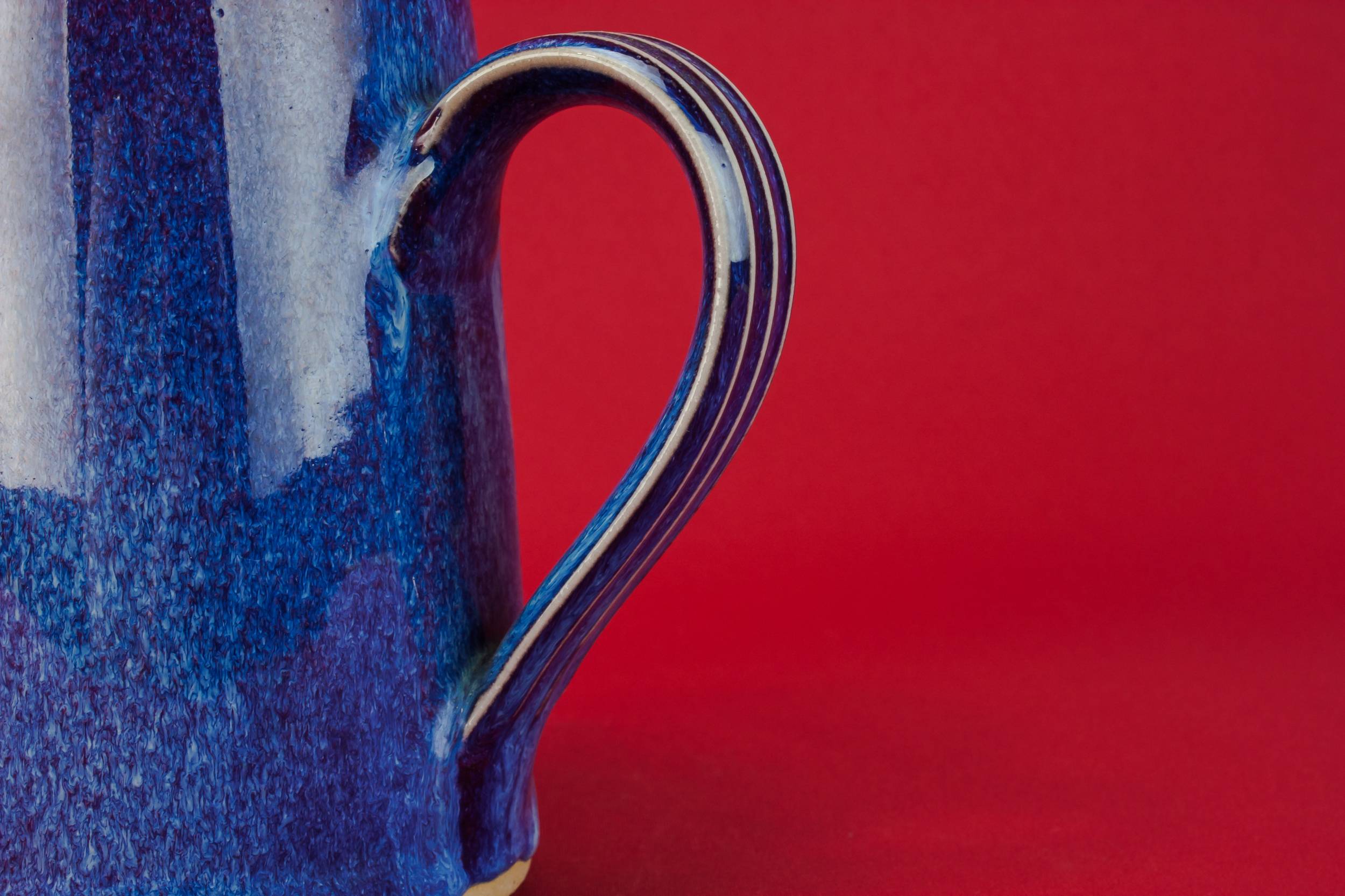 Janice Tchalenko Ruskin — Water purple jug 3