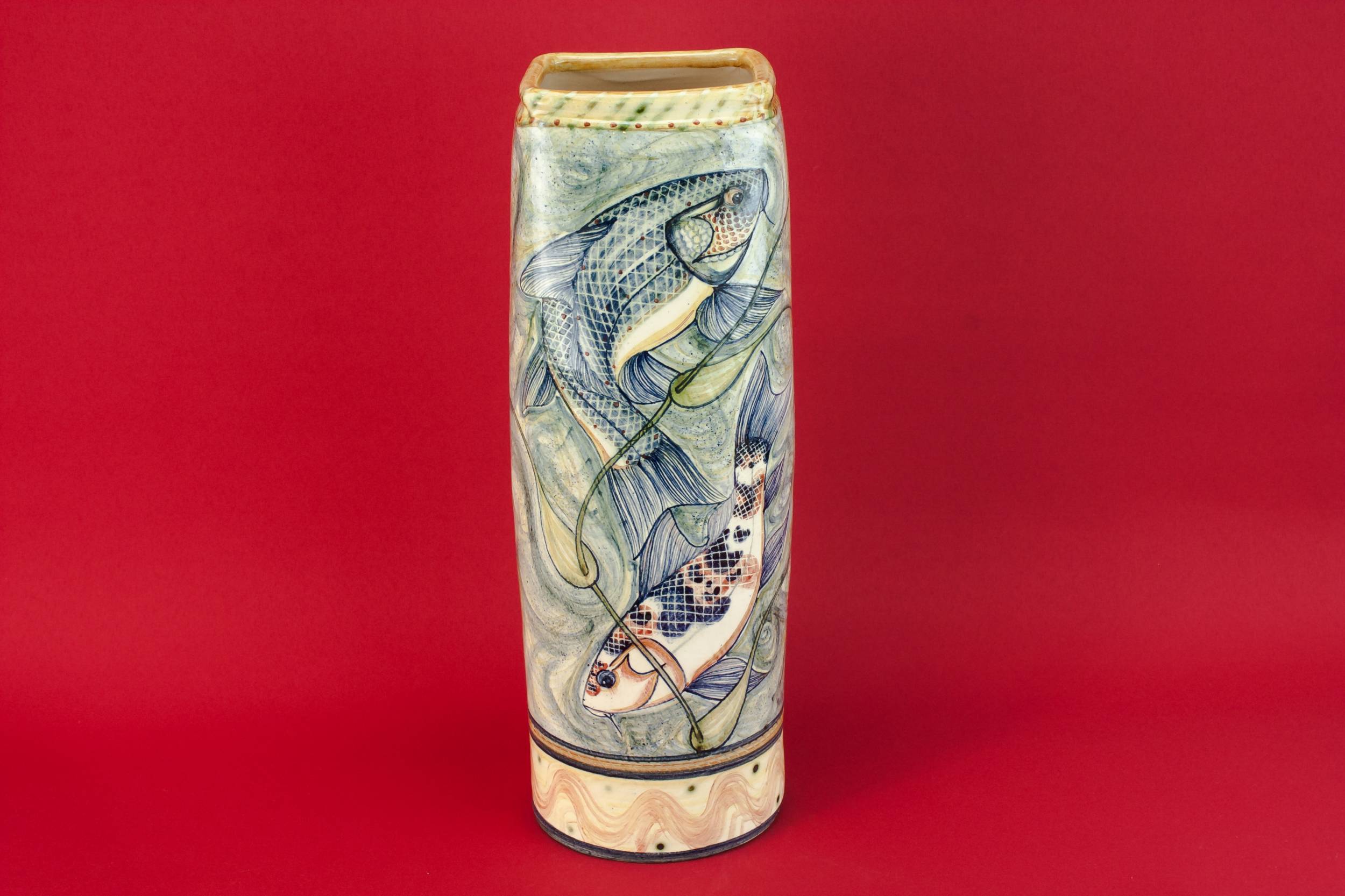 Vintage Elegant VASE — Pottery Modernist vase