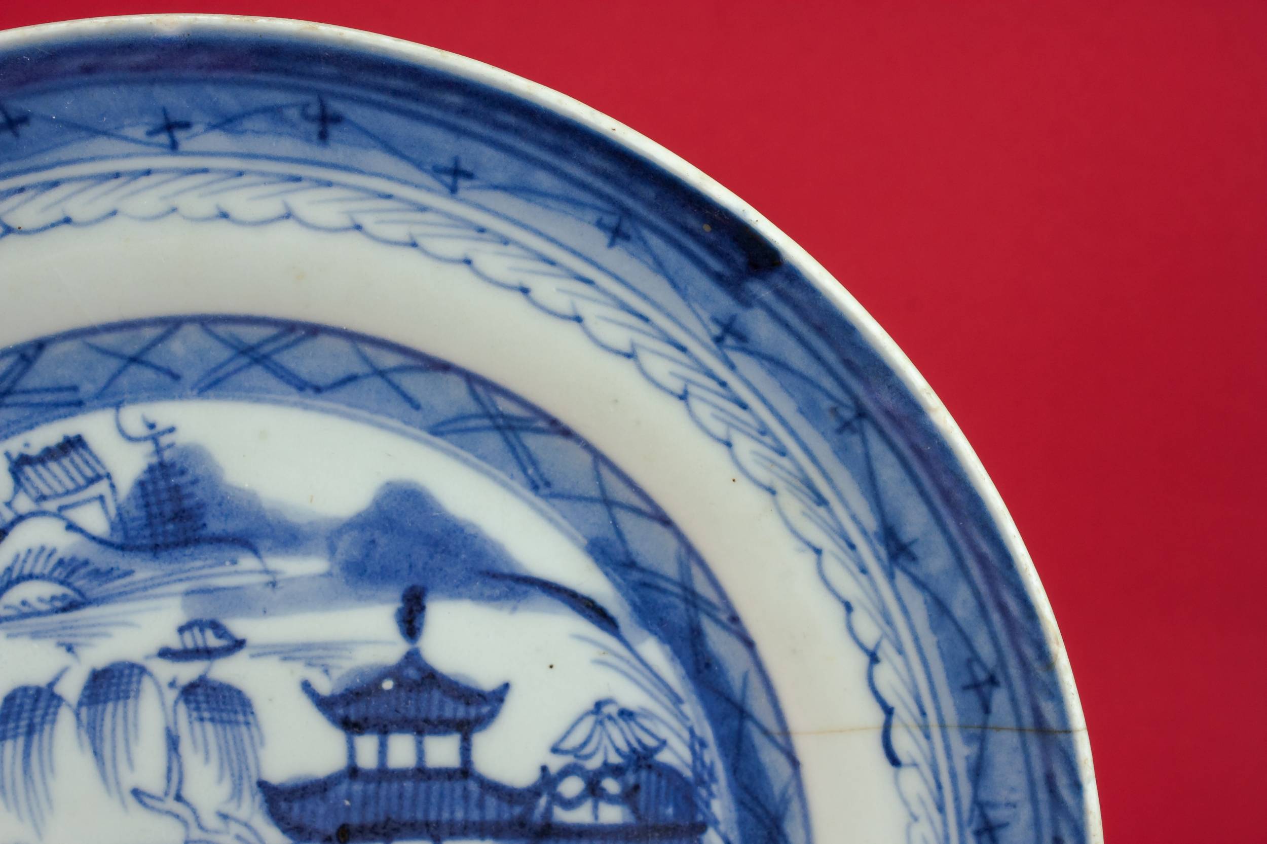 Orientalist Medium Porcelain — Blue and white bowl 1