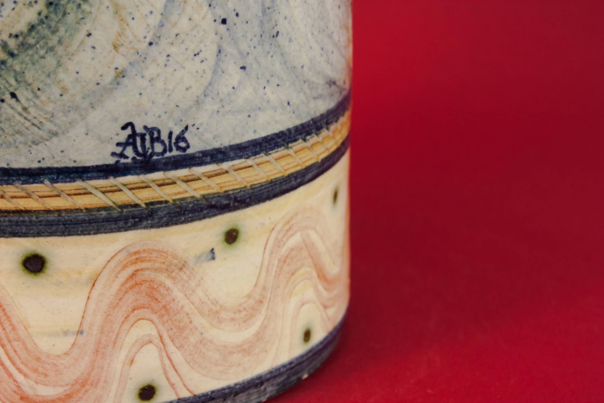 Vintage Elegant VASE — Pottery Modernist vase 4