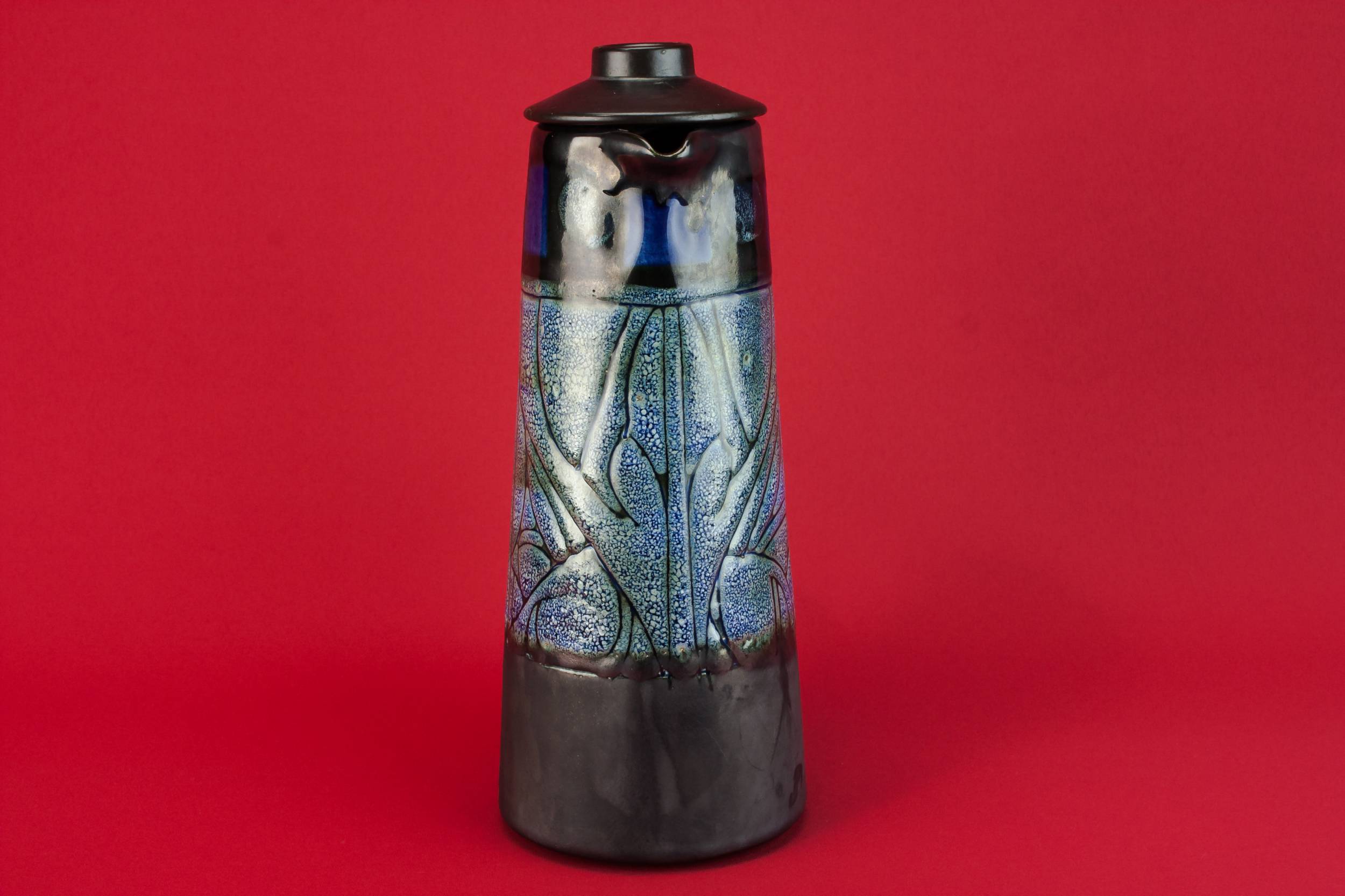 Imposing Modernist COFFEE — Pottery Modernist coffee pot 1