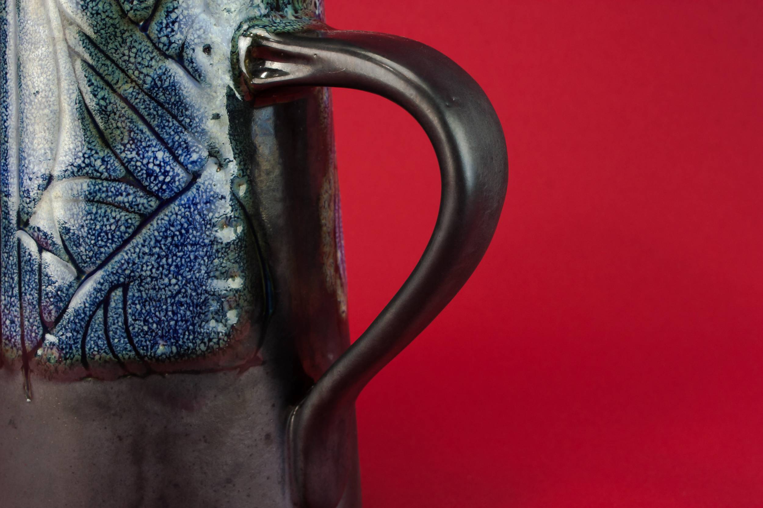 Imposing Modernist COFFEE — Pottery Modernist coffee pot 3