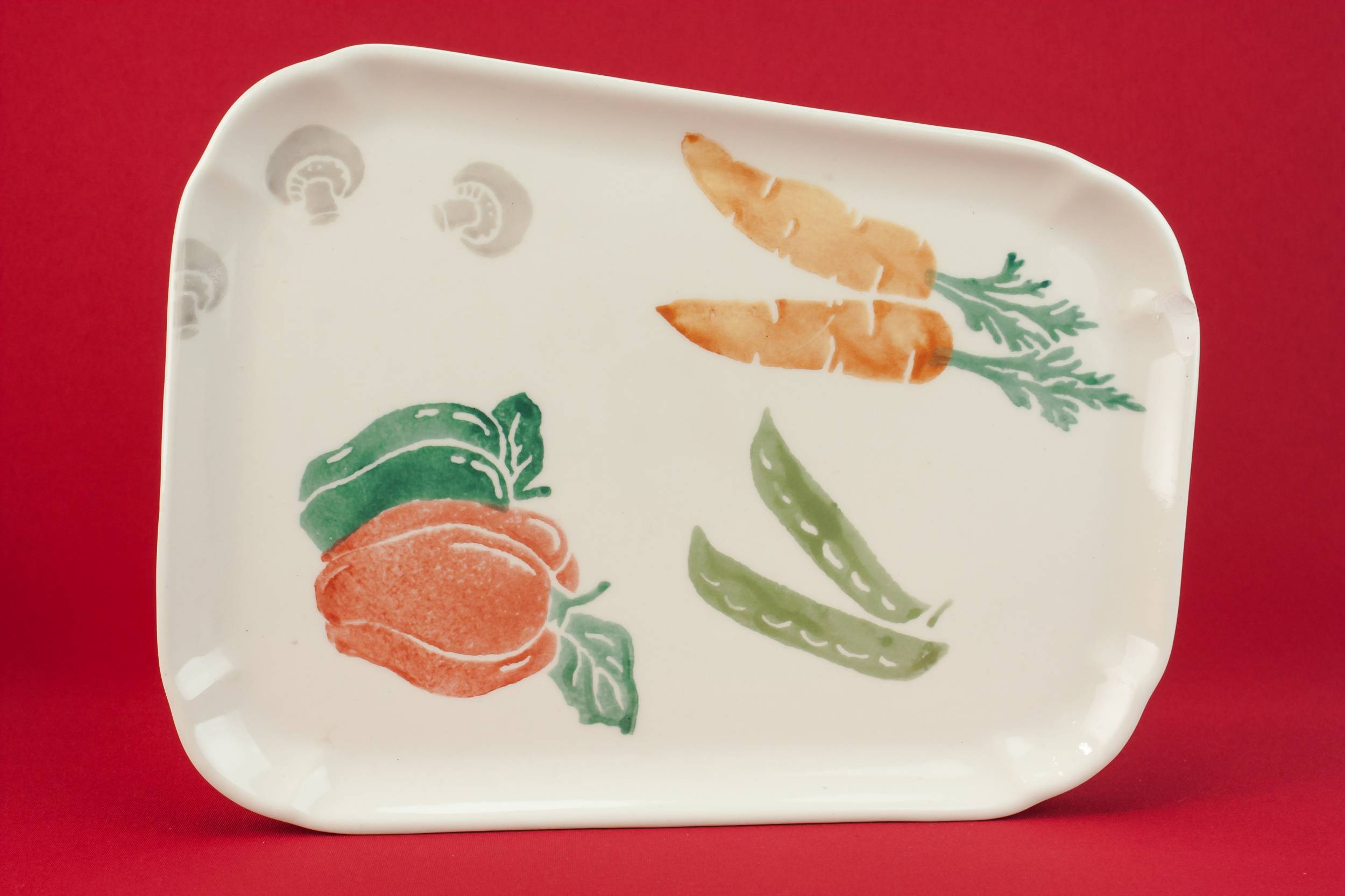 Classical Vintage Vegetables — Cheese dish 4