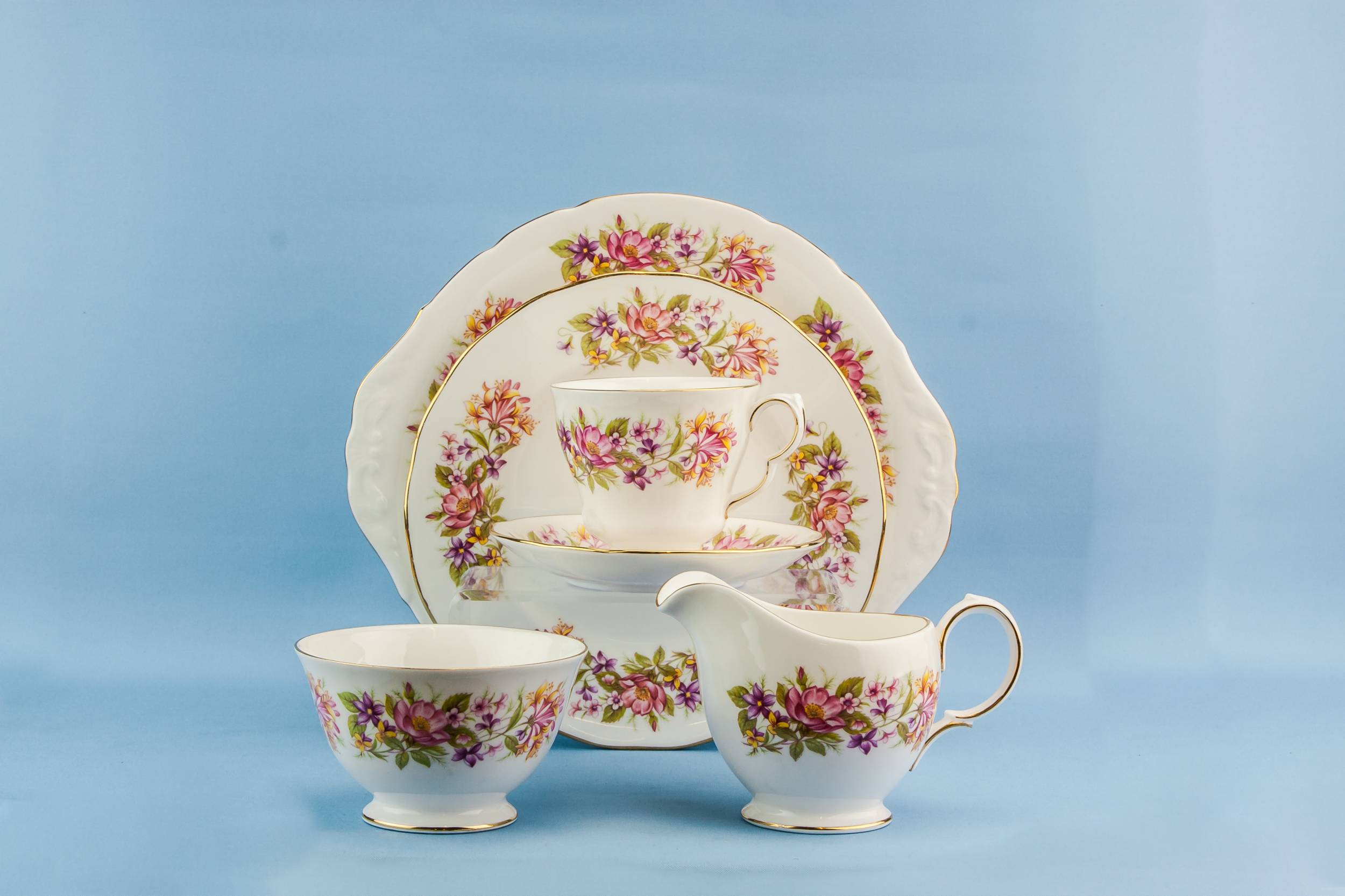 Persons Bone China — Bone china tea set for six