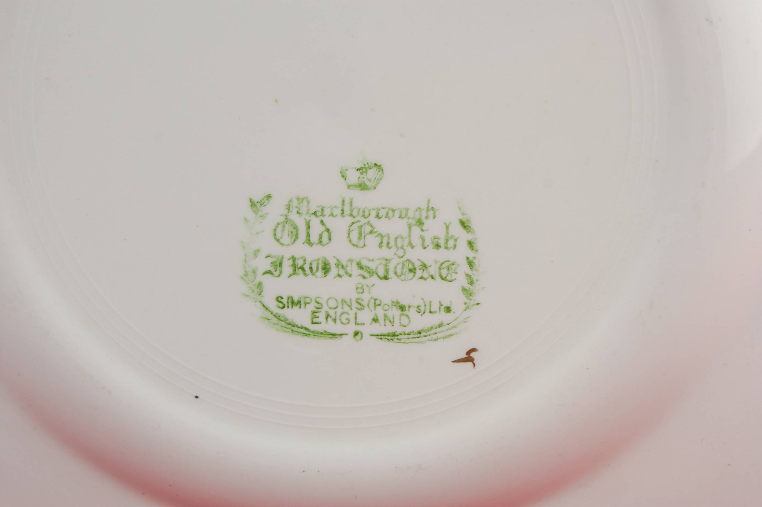 Spectacular Ironstone Simpsons — Dessert serving dish 2
