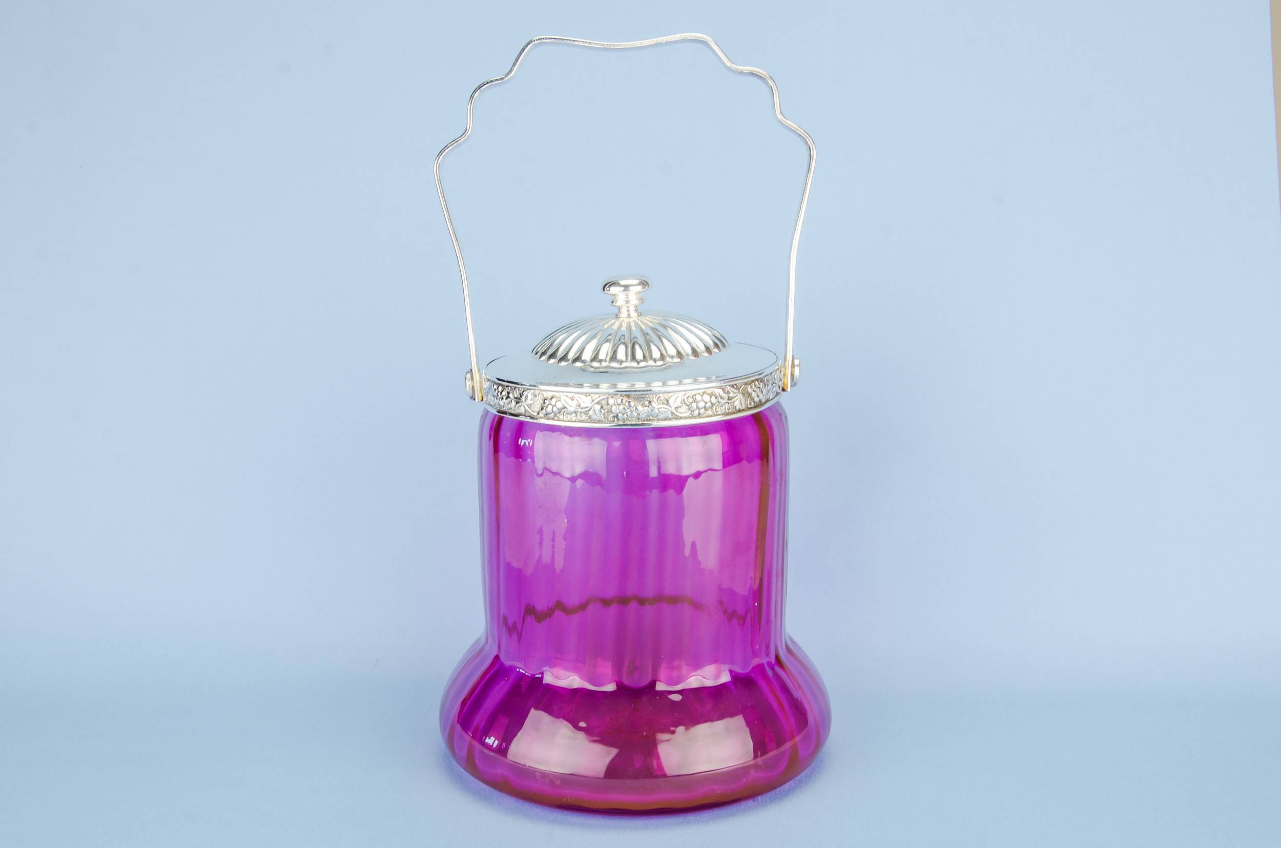 Glass Rustic ICE — Large glass ice bucket