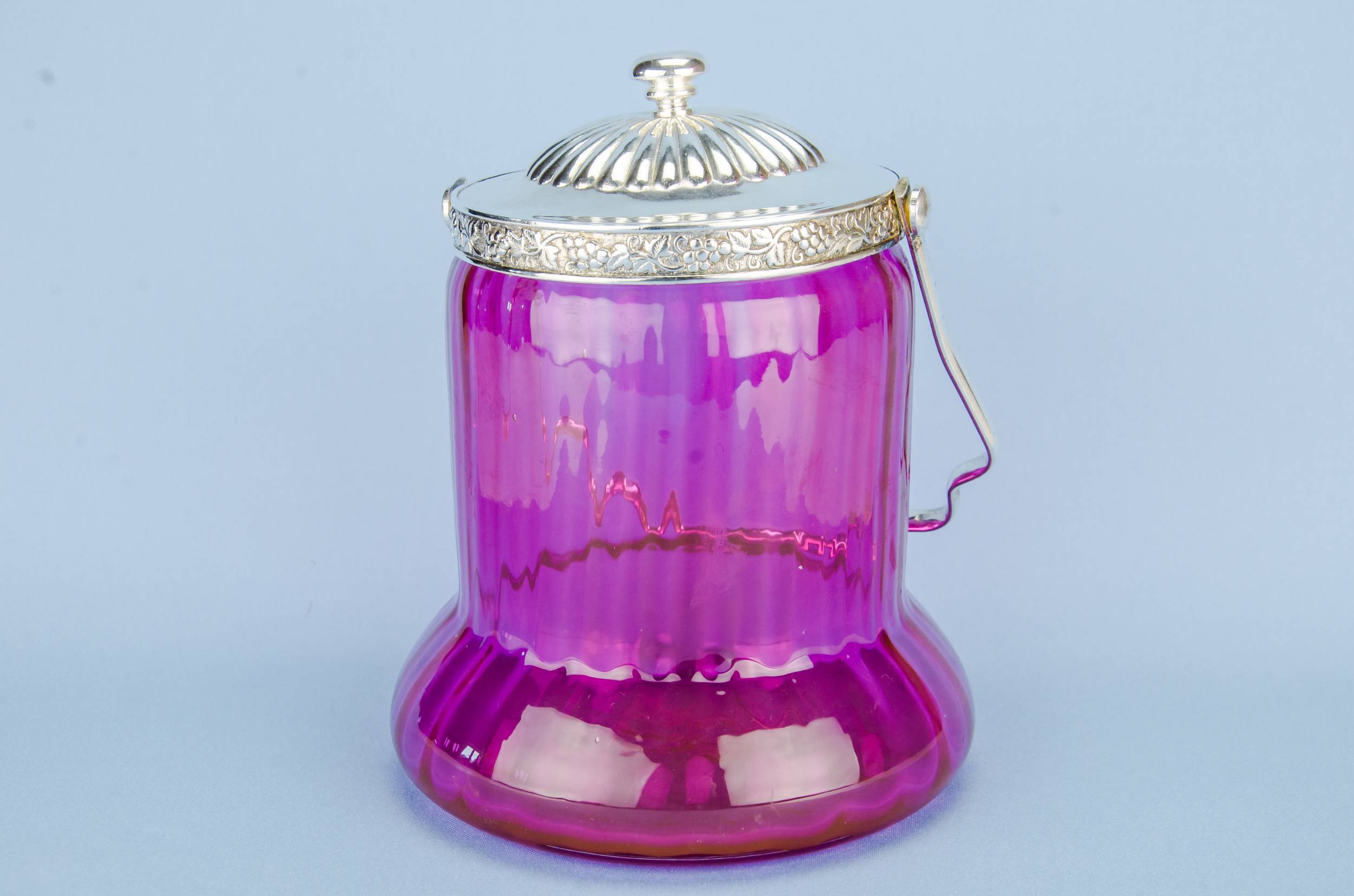 Glass Rustic ICE — Large glass ice bucket 1
