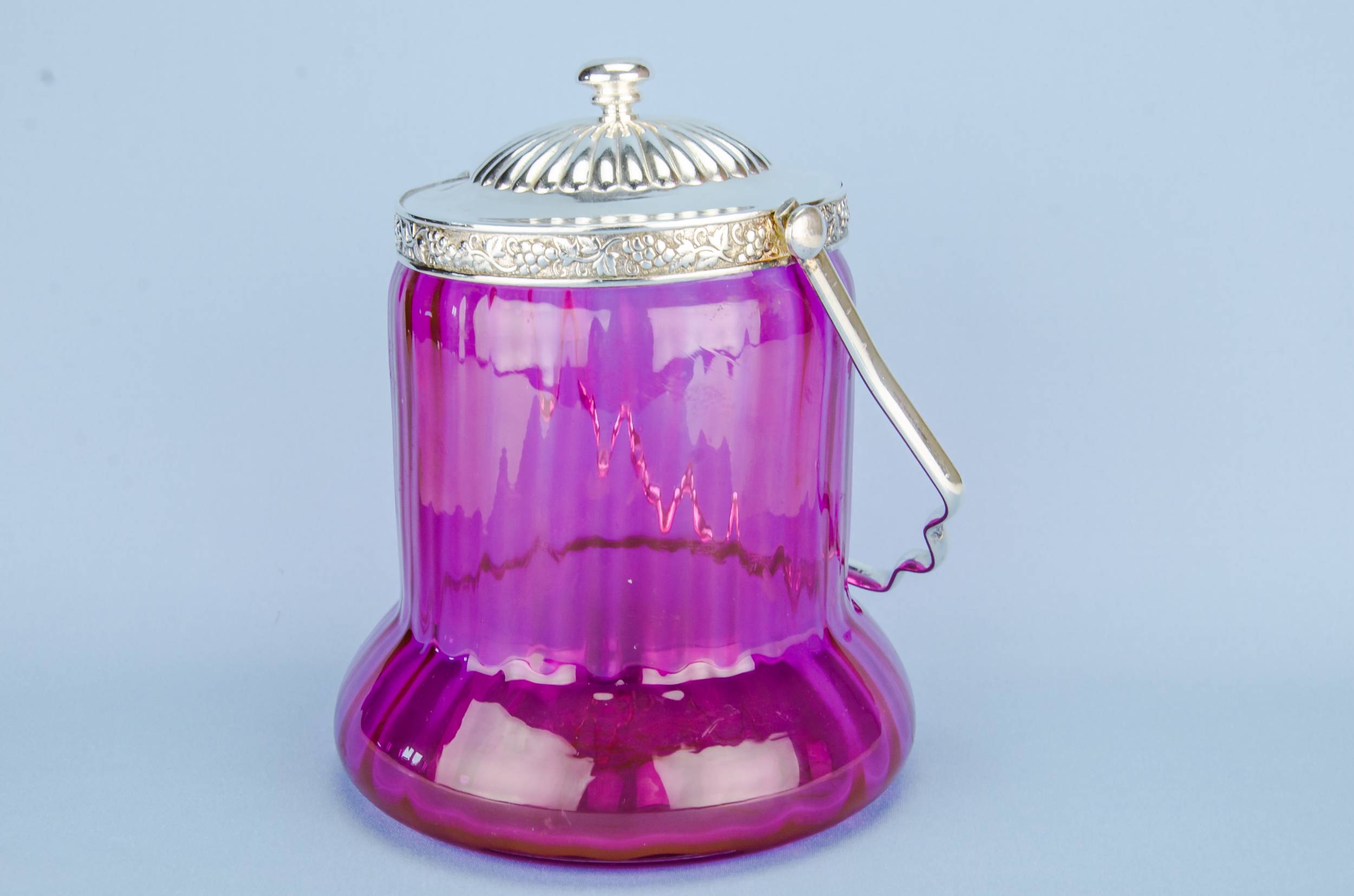 Glass Rustic ICE — Large glass ice bucket 2