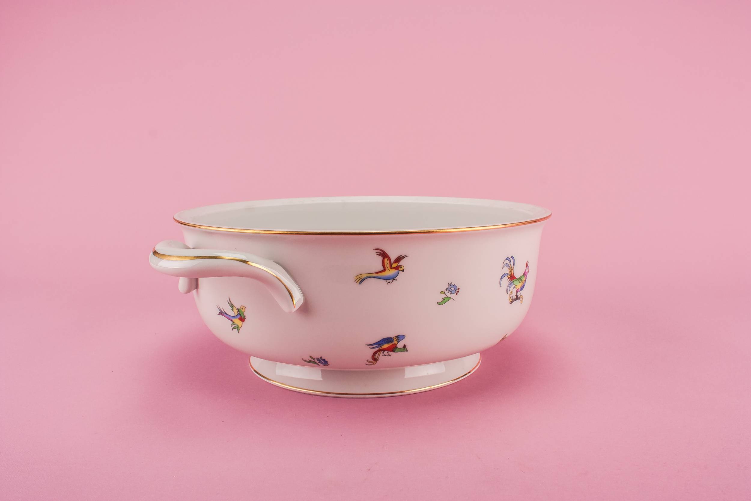 Retro Vintage Porcelain — Herend porcelain serving bowl 1