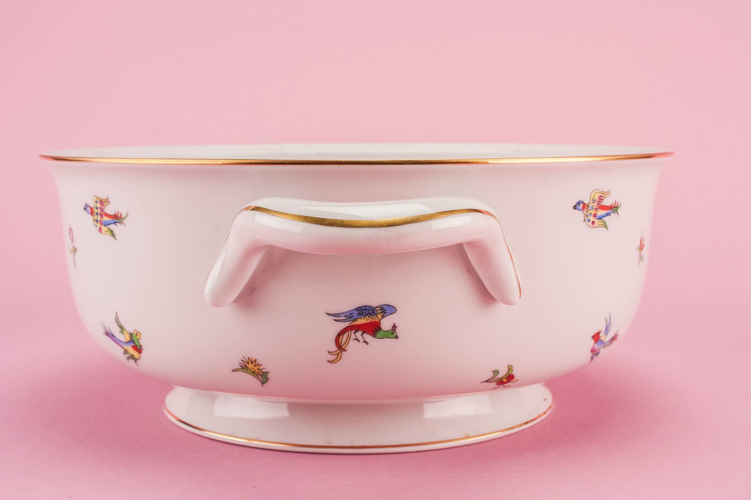 Retro Vintage Porcelain — Herend porcelain serving bowl 2