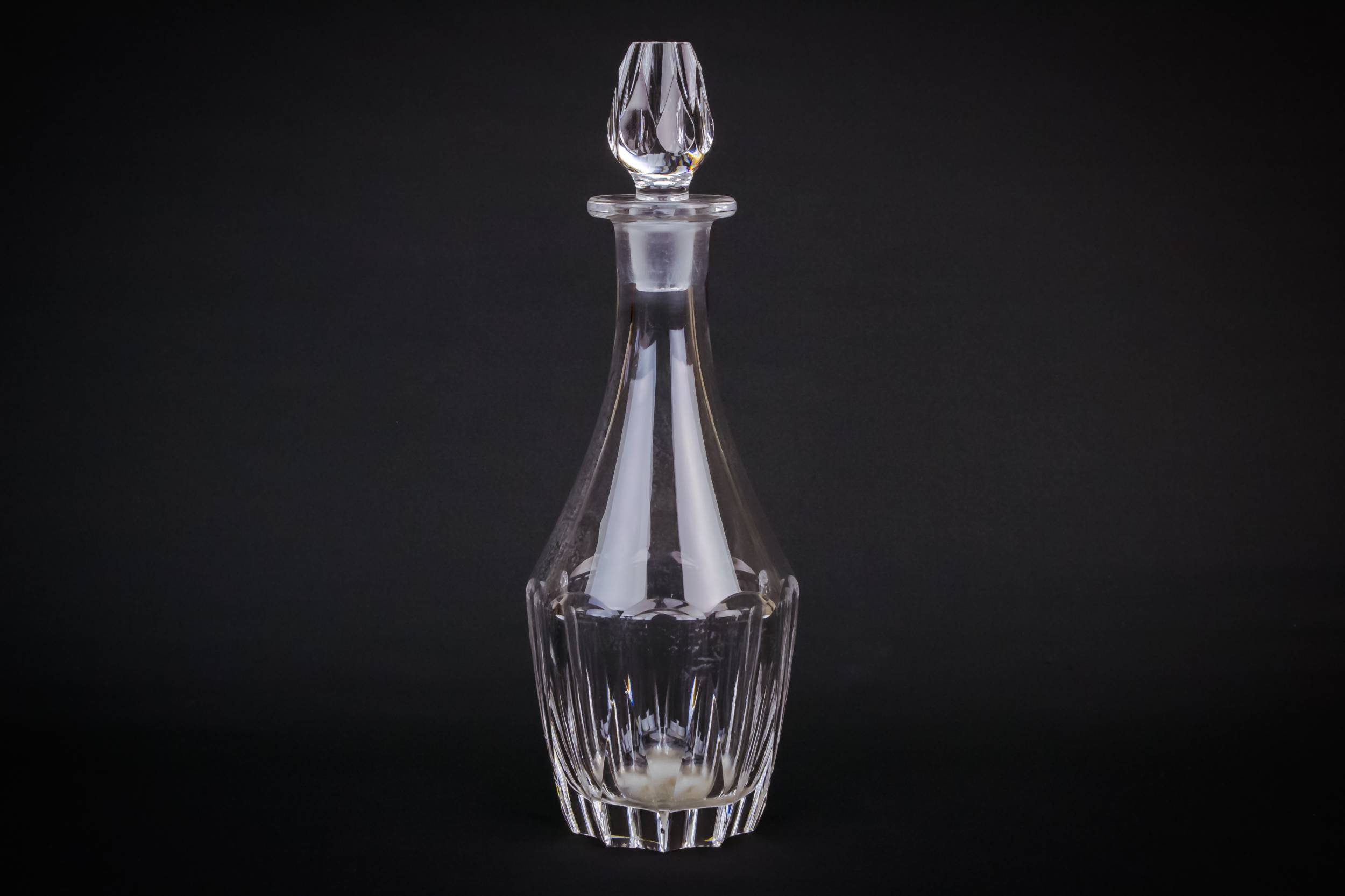 Cut Glass Crystal — Sherry cut glass decanter