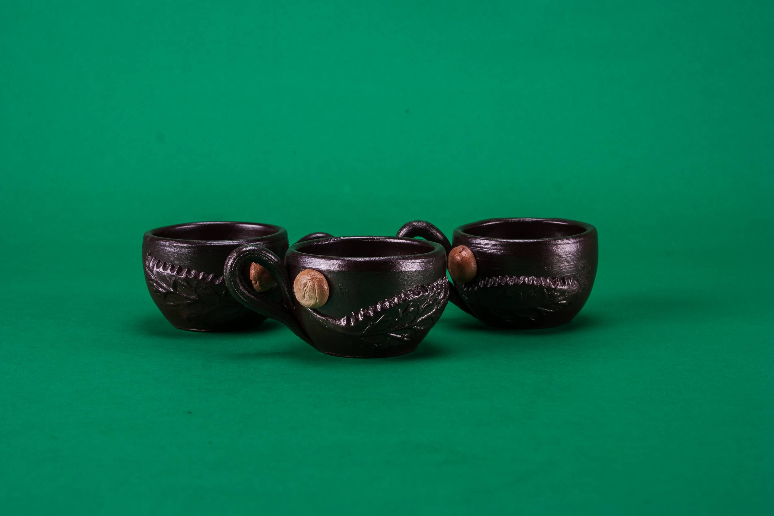 Persons Vintage Modernist — Three espresso cups
