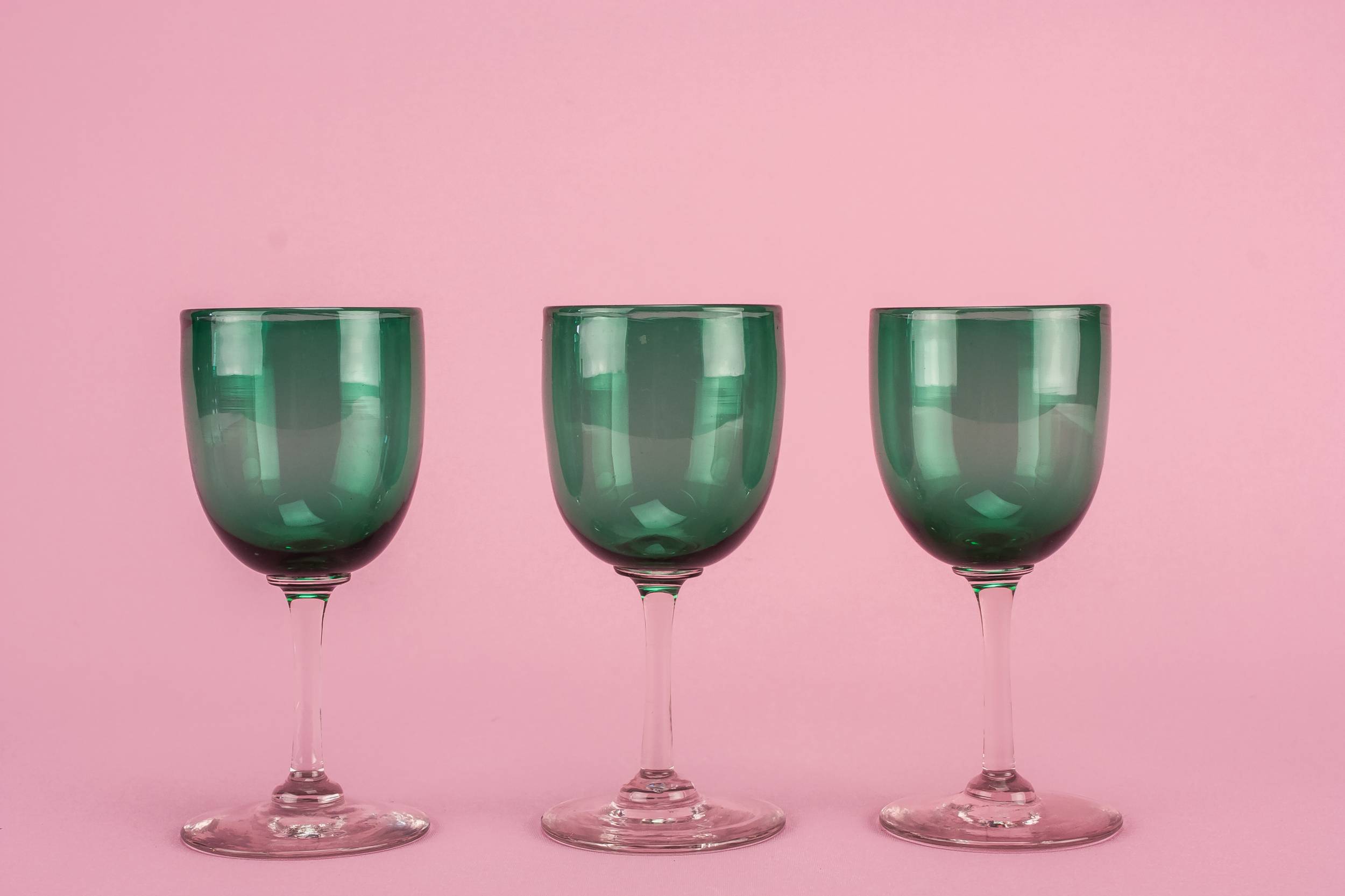 Blown Victorian 50Ml — 5 medium port glasses 2