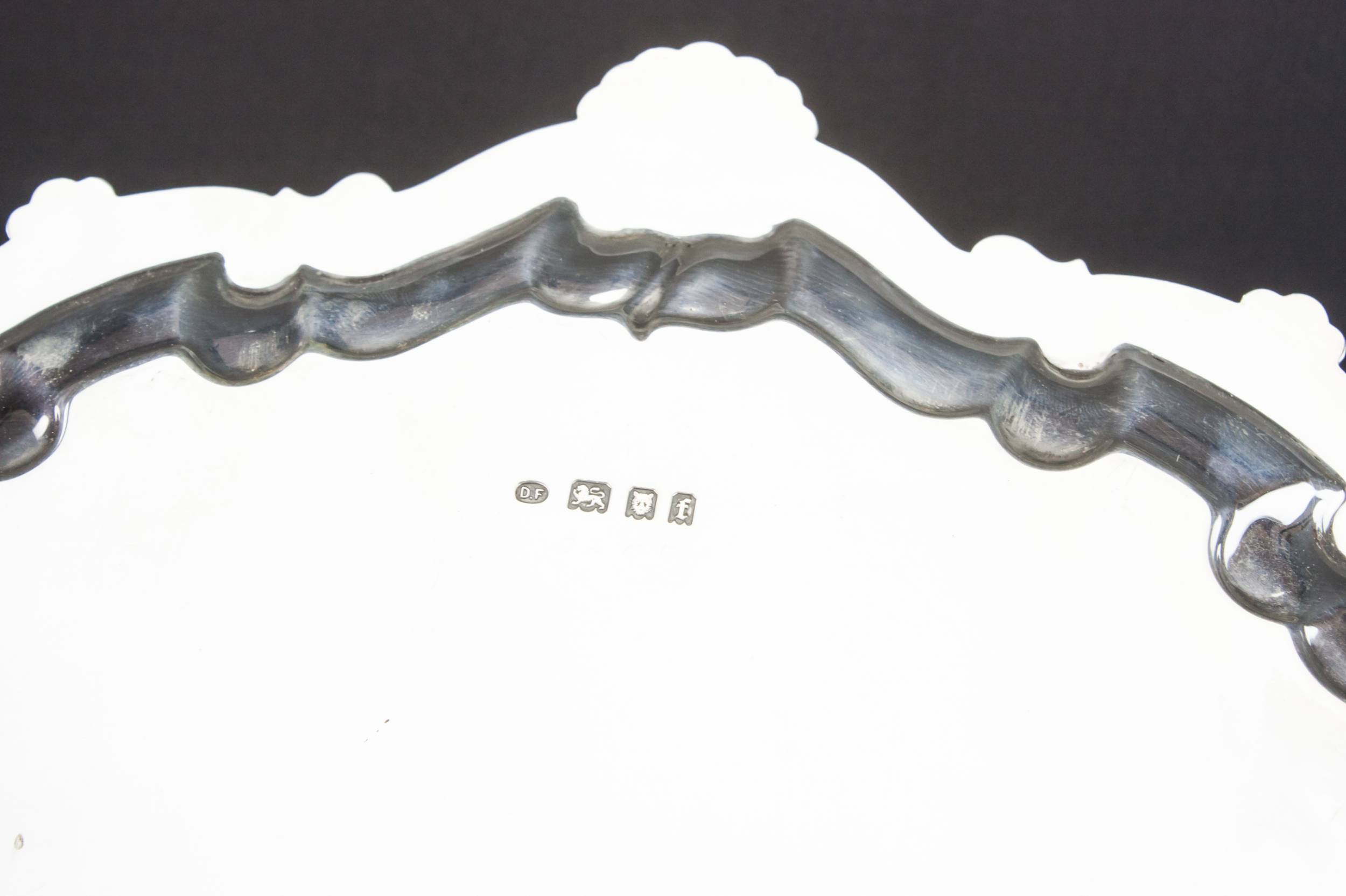 Medium Neo-Classical Serving — Sterling silver serving tray 2