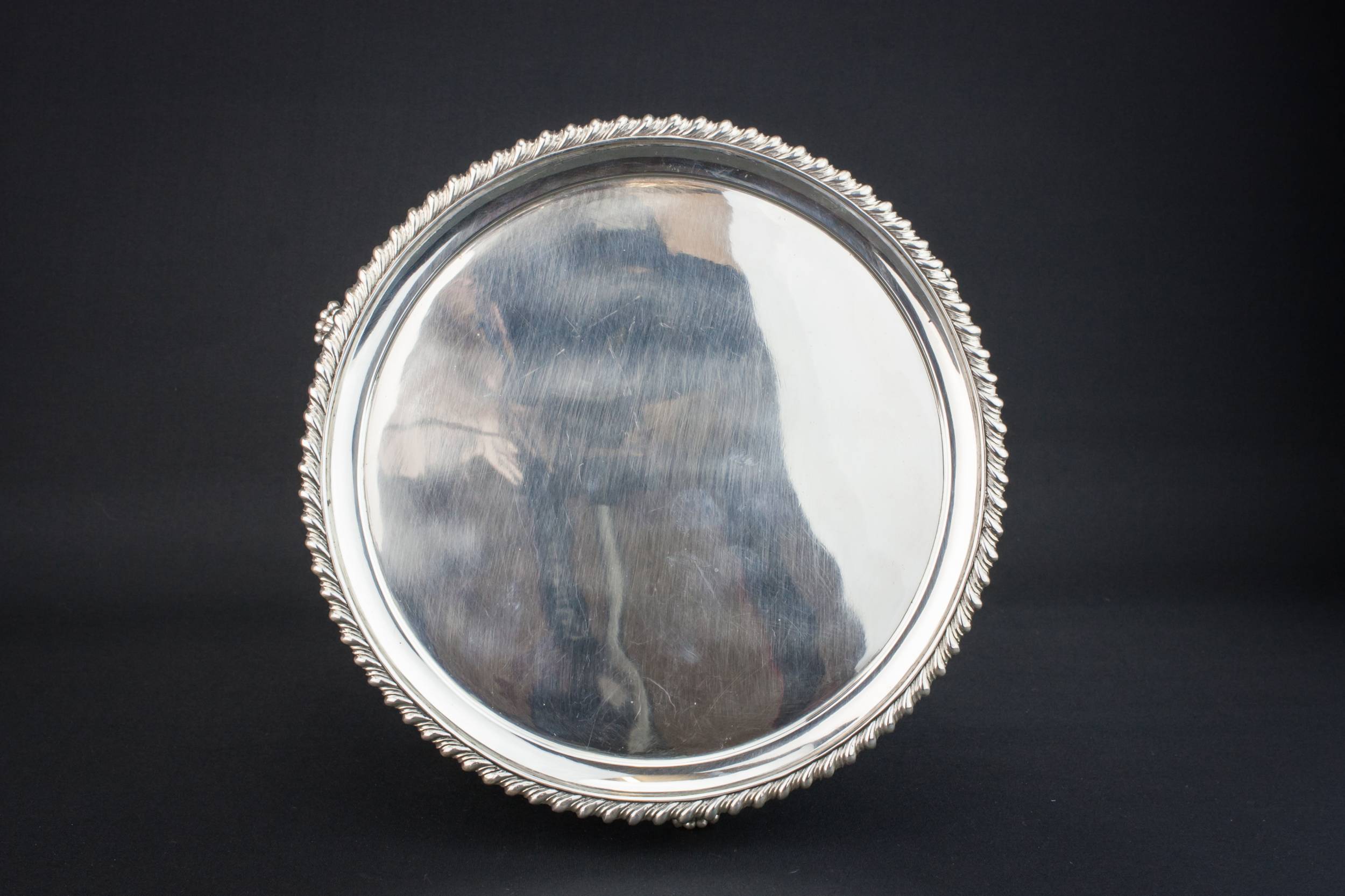 Sterling Silver 925 — High Victorian serving tray