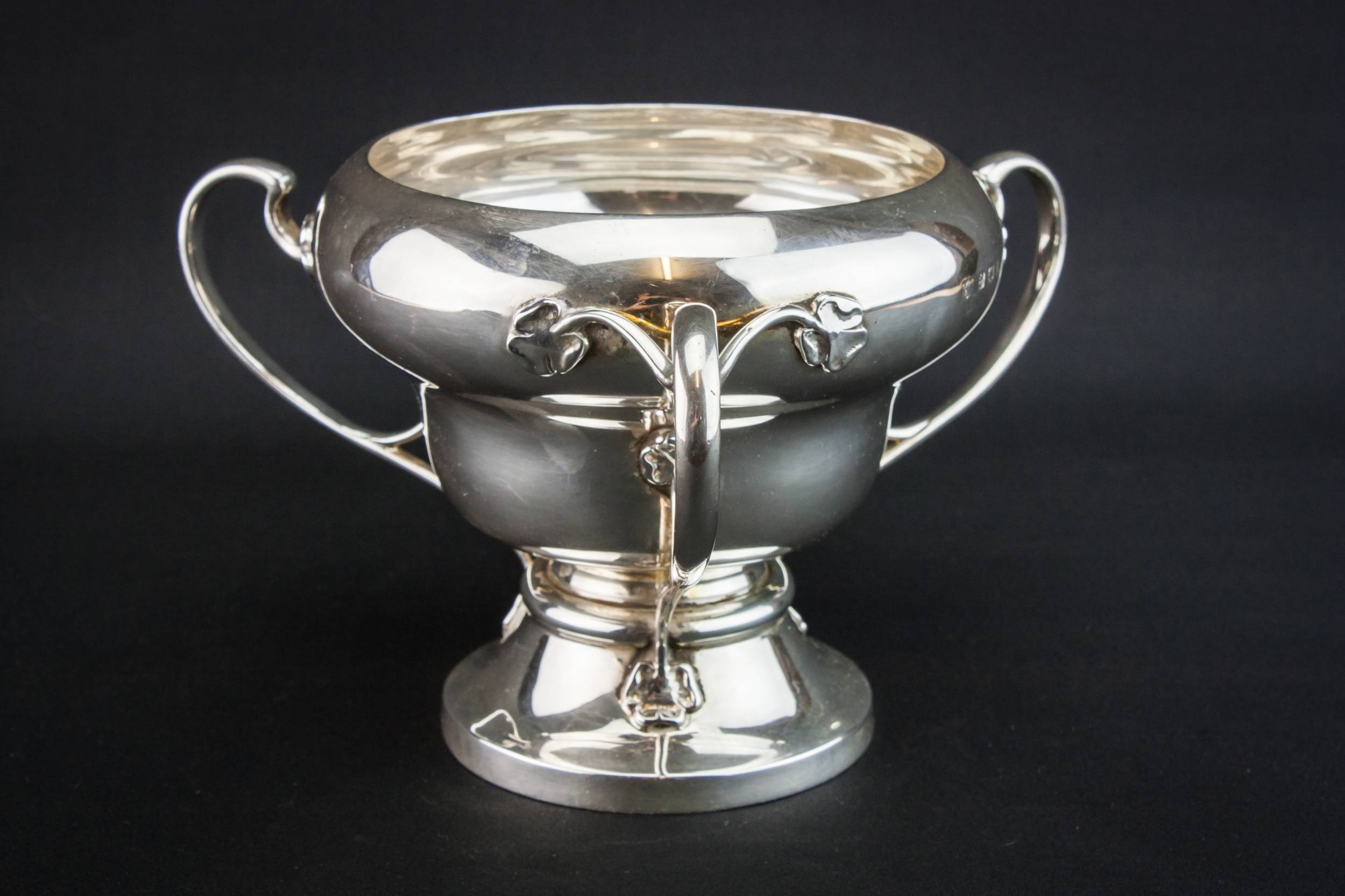 Sterling Silver Arts — Sterling silver serving bowl 1