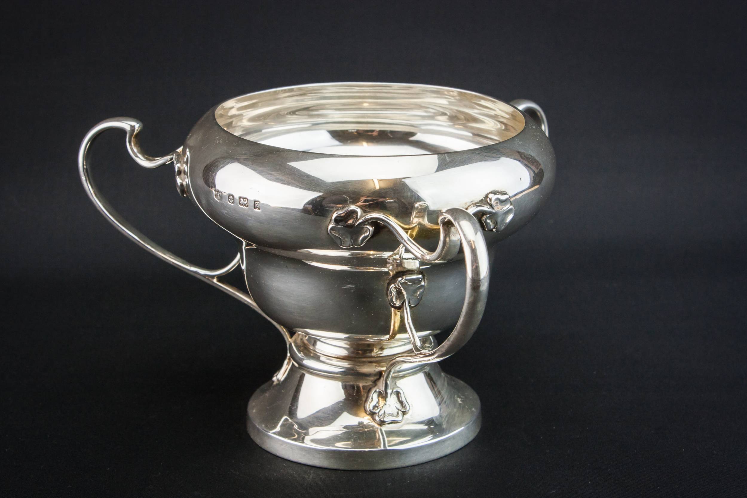 Sterling Silver Arts — Sterling silver serving bowl 2