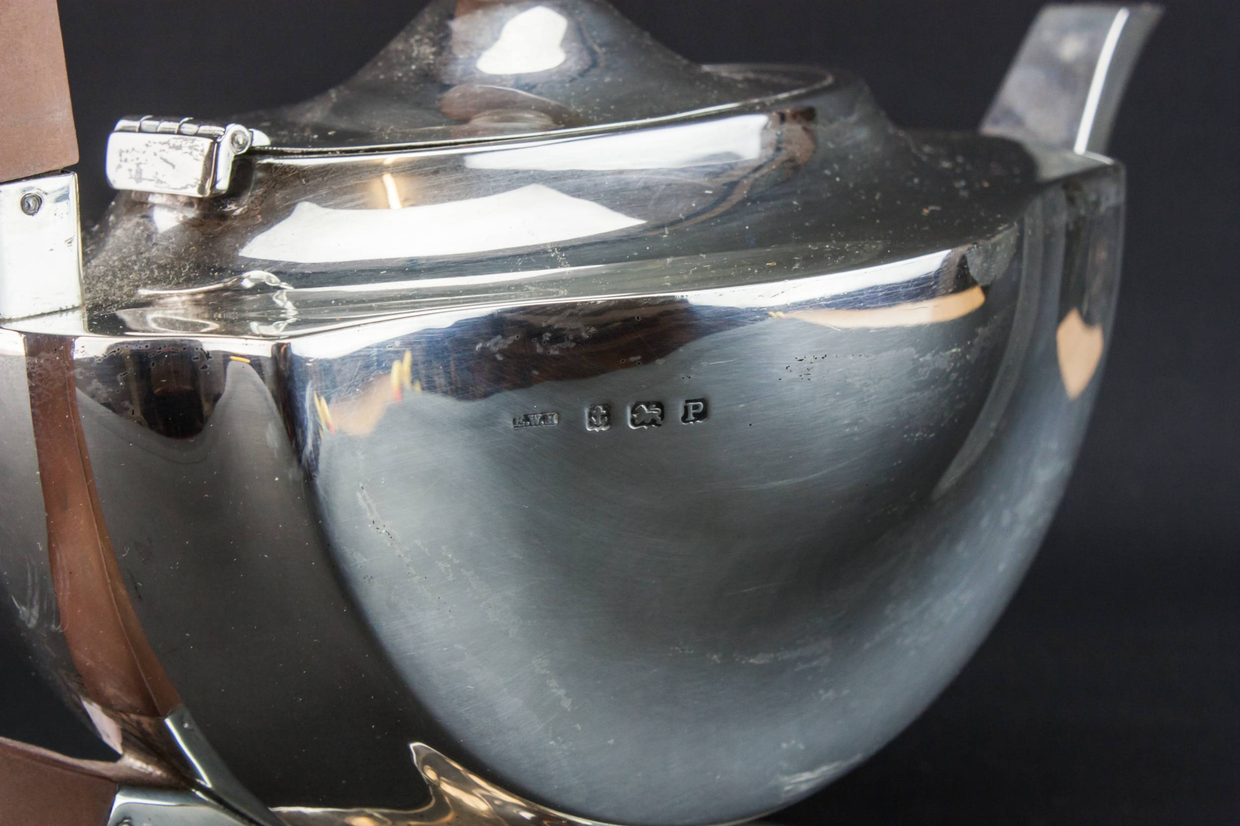 Persons Vintage Opulent — Sterling silver tea set 7