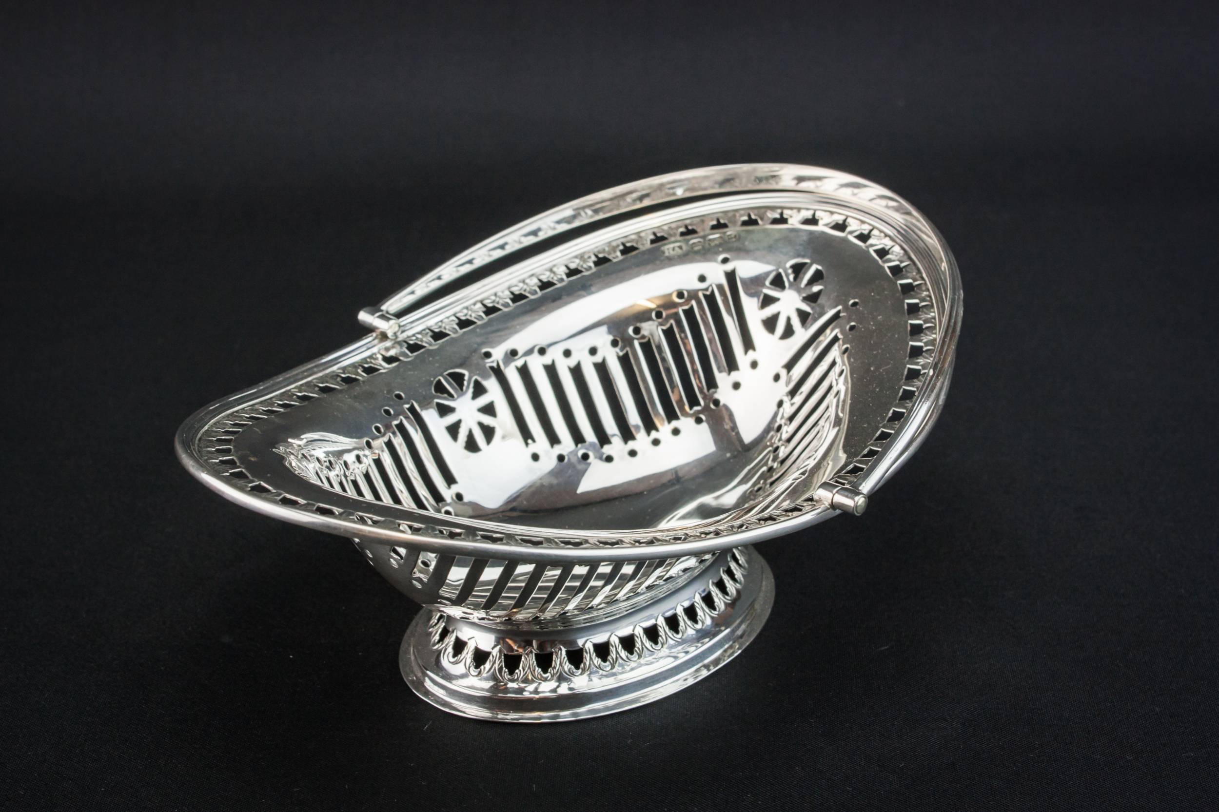 Antique Beautiful Atkin — Sterling silver bowl 2