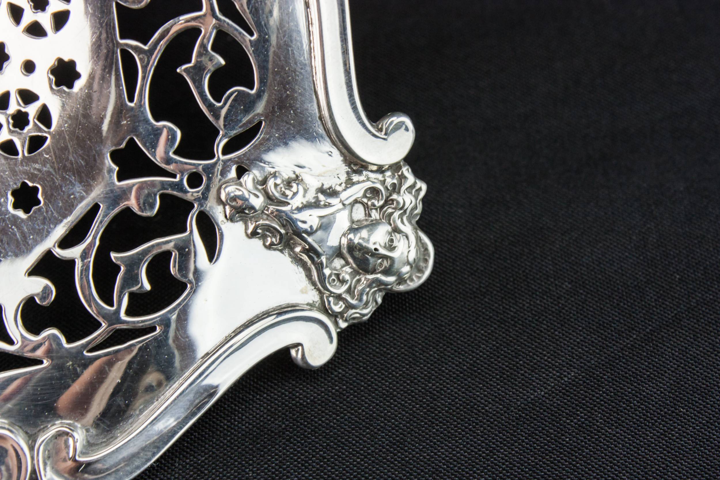 Spectacular Antique Sterling — Art Nouveau silver bowl 1