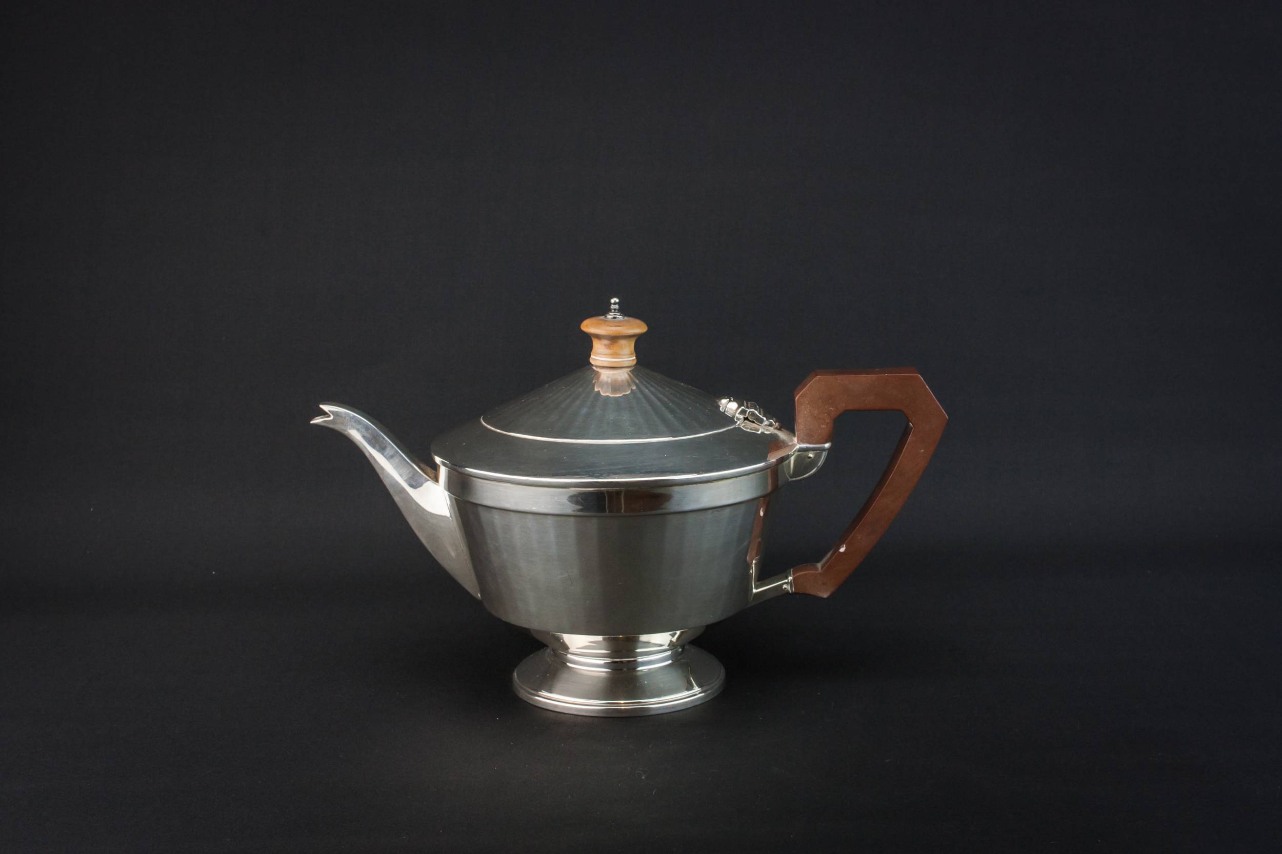 Sterling Silver Tea — Art Deco silver tea set 1