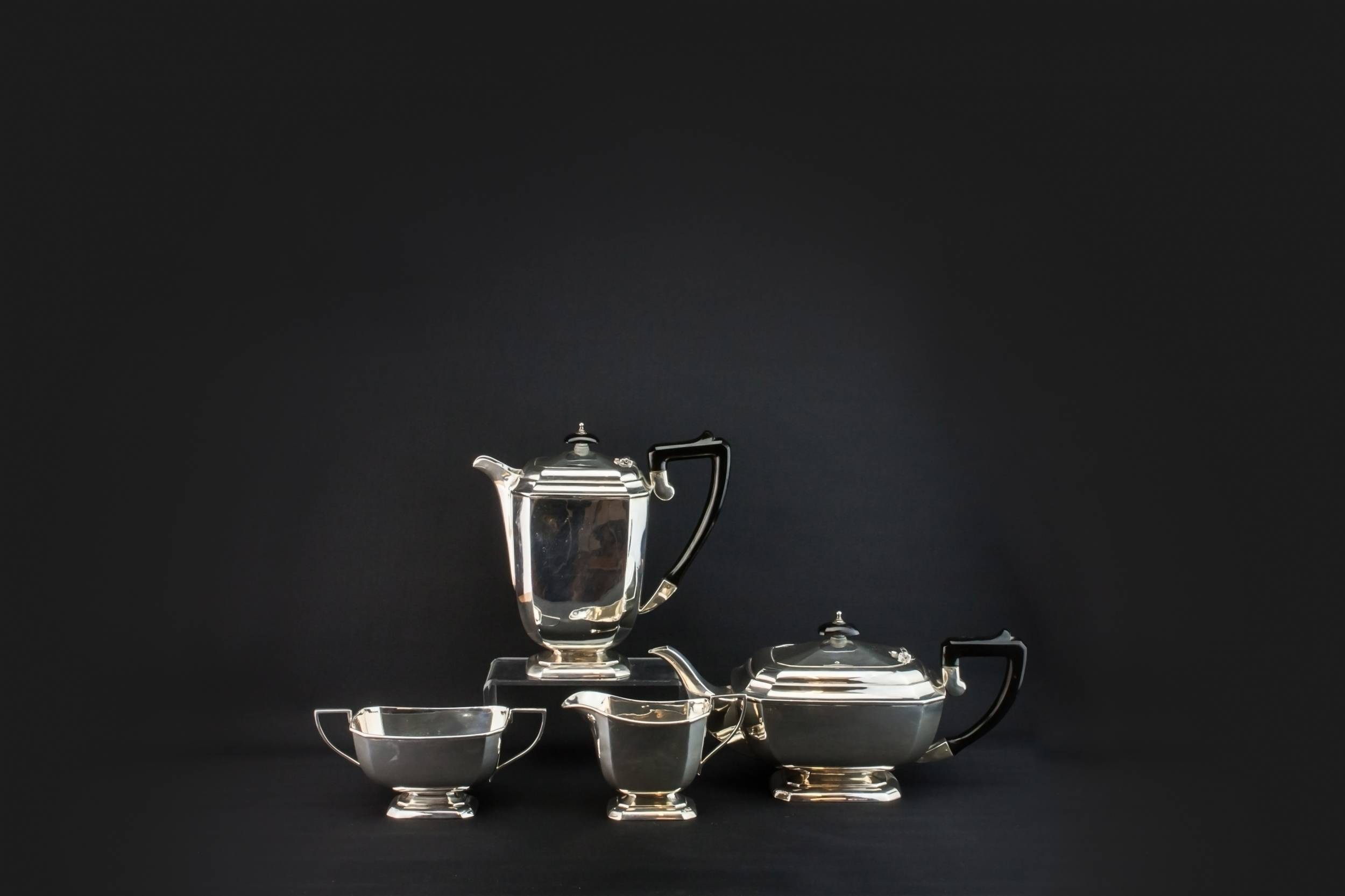 Large Sterling Silver — Silver tea & coffee set