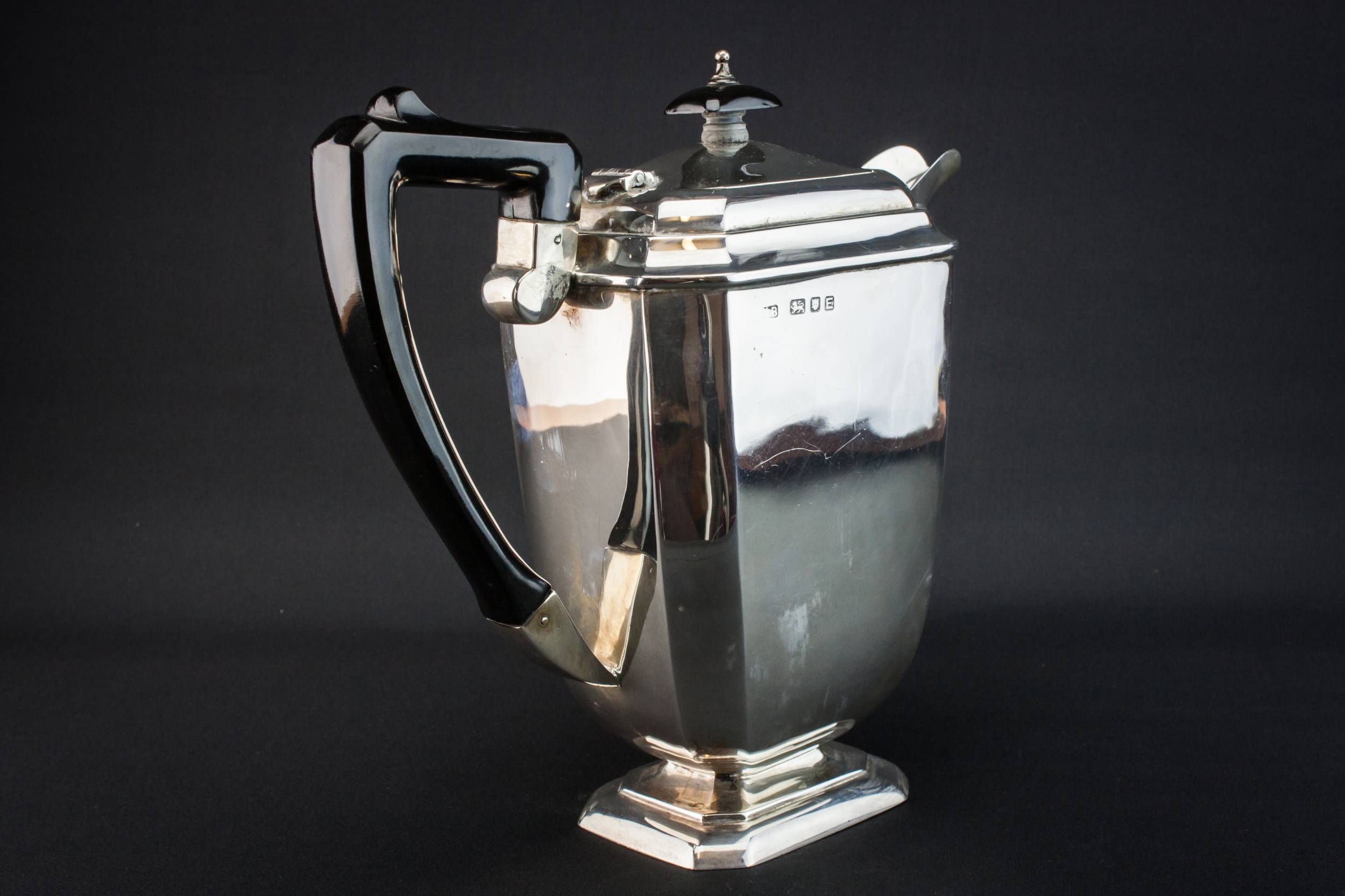 Large Sterling Silver — Silver tea & coffee set 1