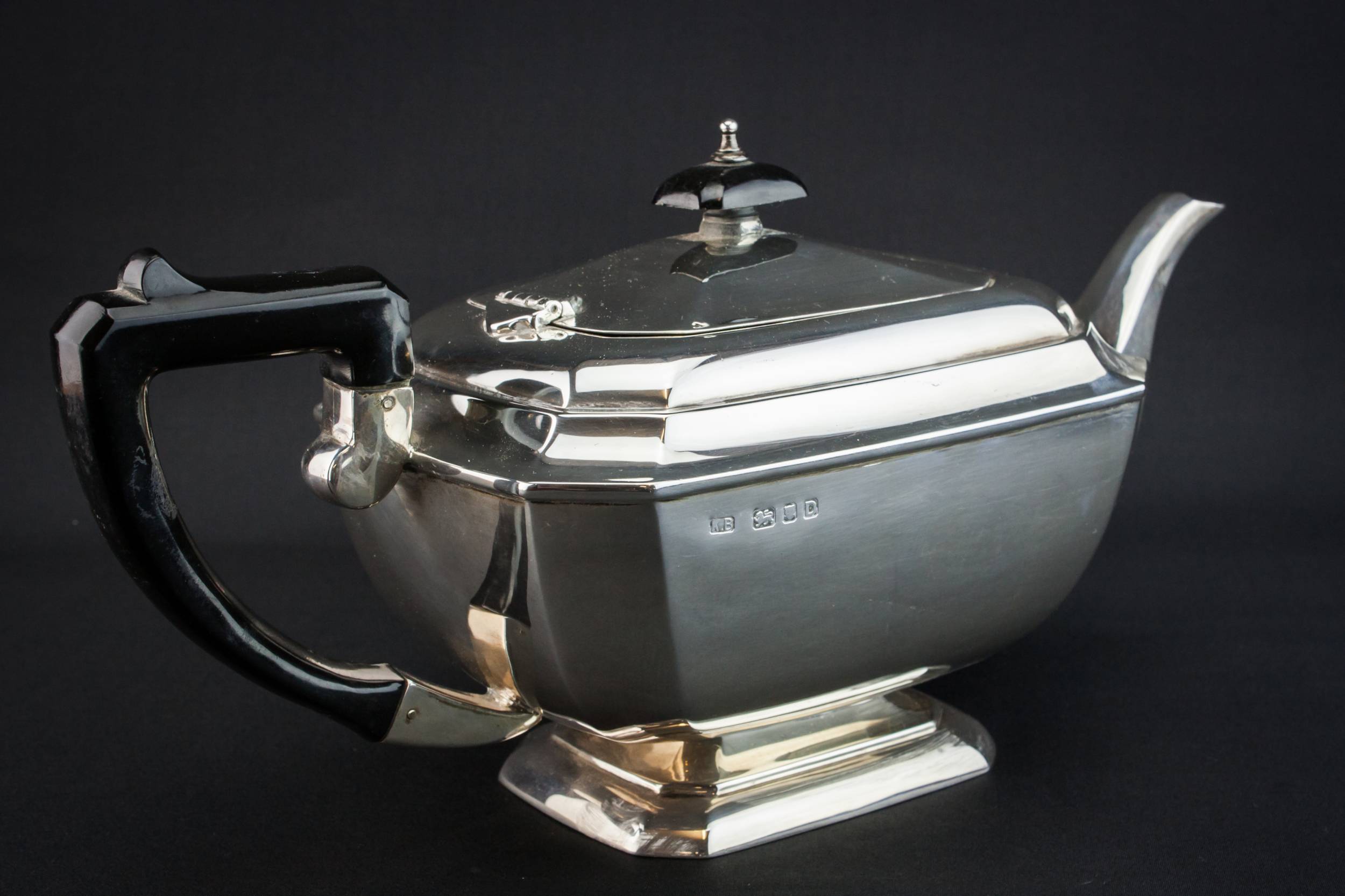 Large Sterling Silver — Silver tea & coffee set 5