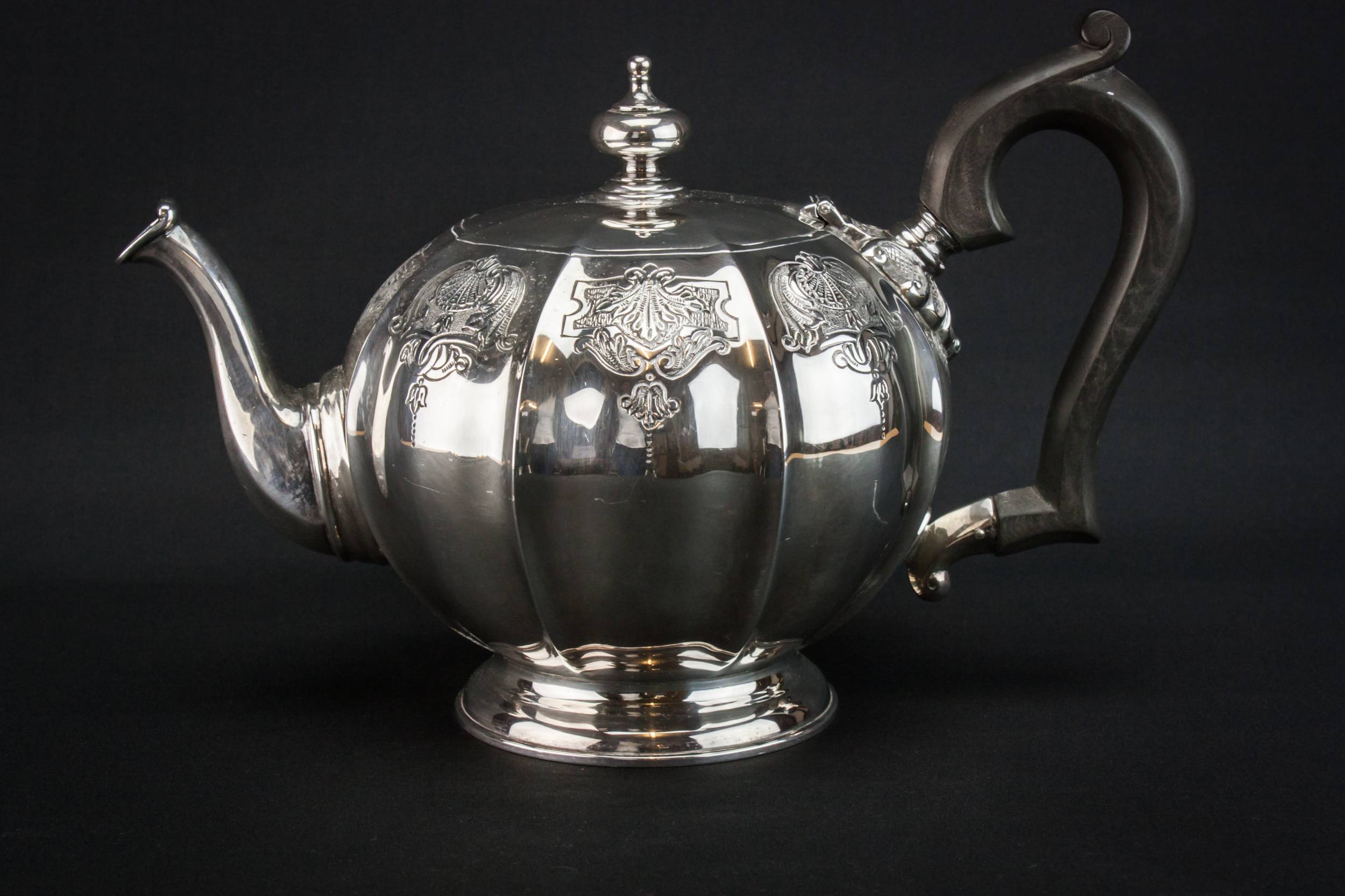 Sterling Silver Irish — Sterling silver tea set 3