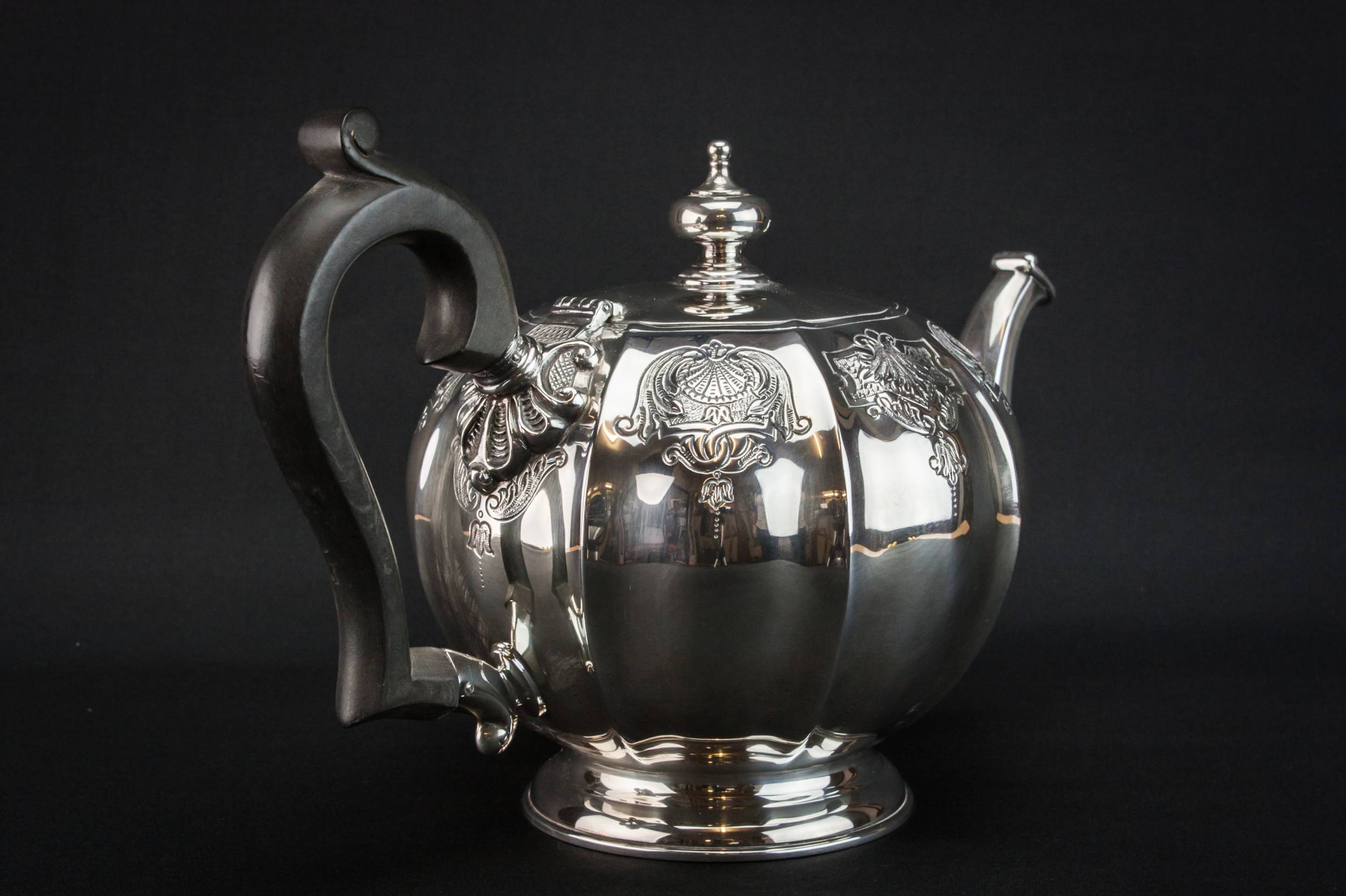 Sterling Silver Irish — Sterling silver tea set 4
