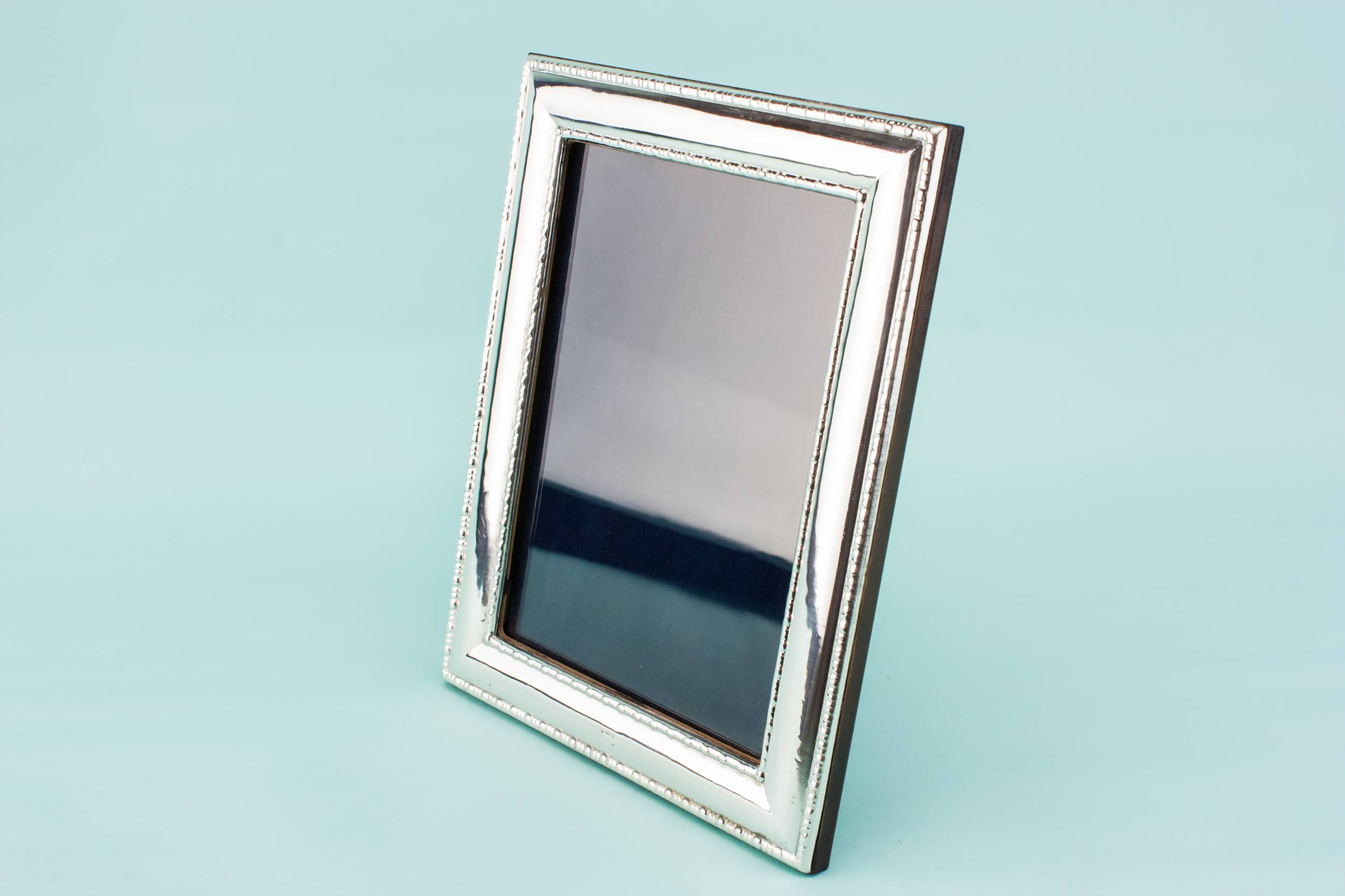 Vintage Elegant Rectangular — Sterling silver photo frame 3