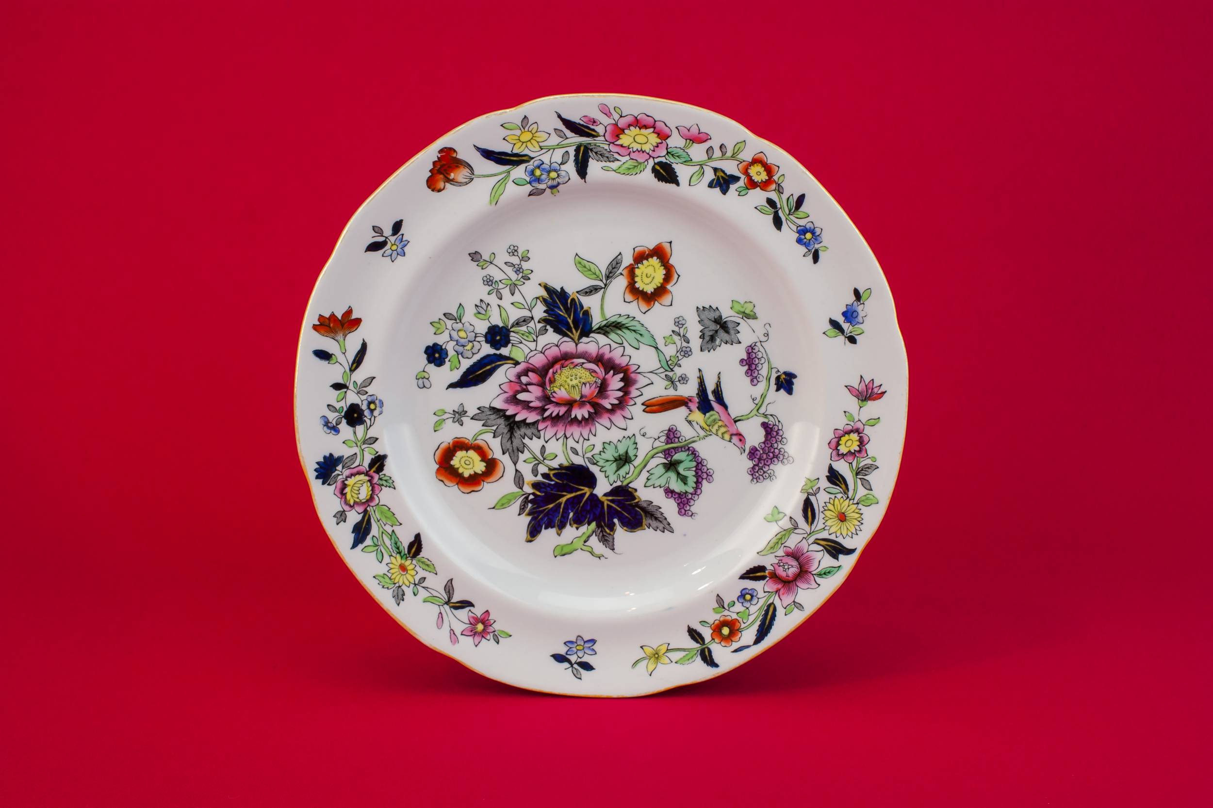 Vintage Art Deco — 2 Art Deco pottery plates