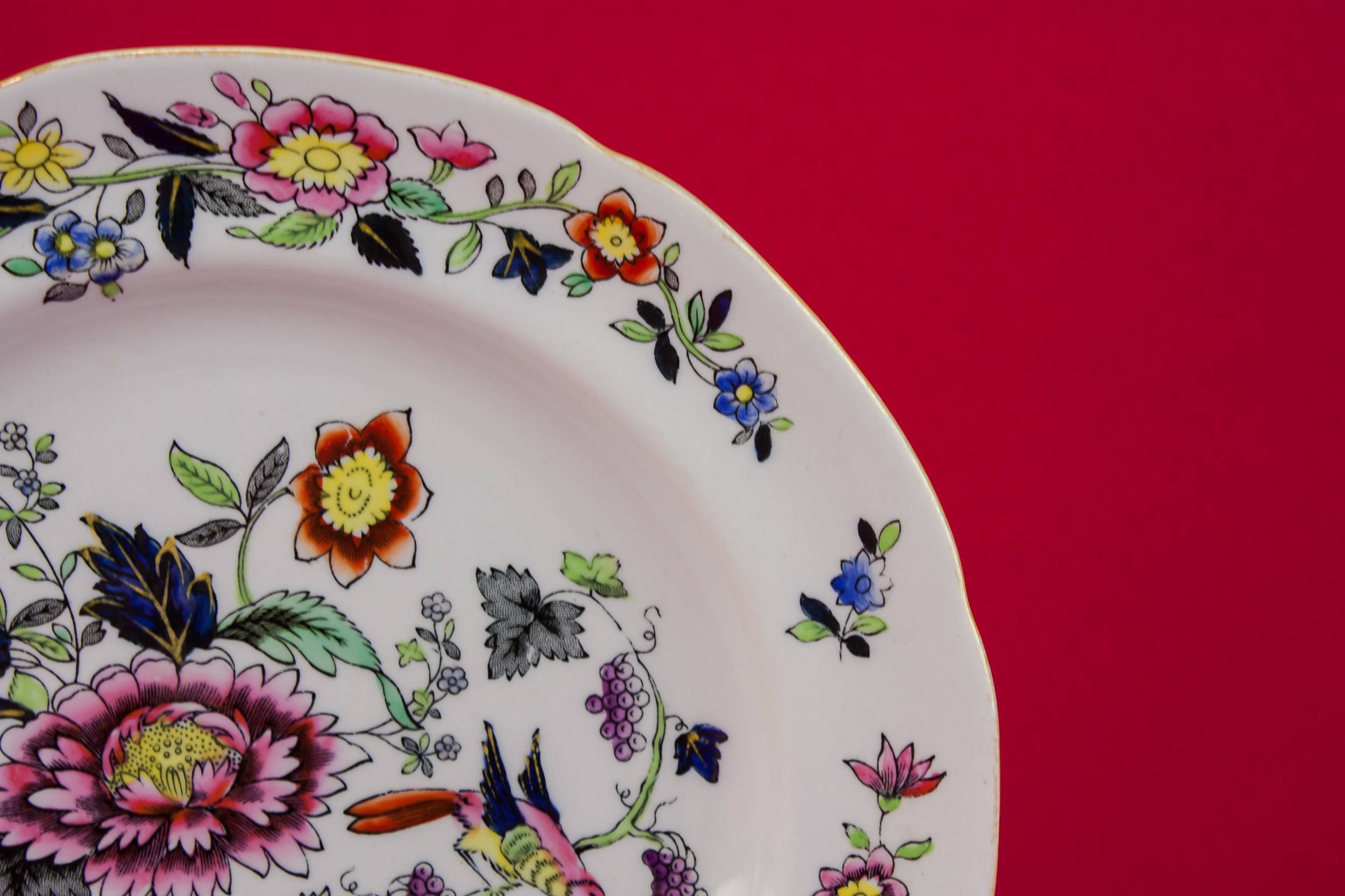 Vintage Art Deco — 2 Art Deco pottery plates 1