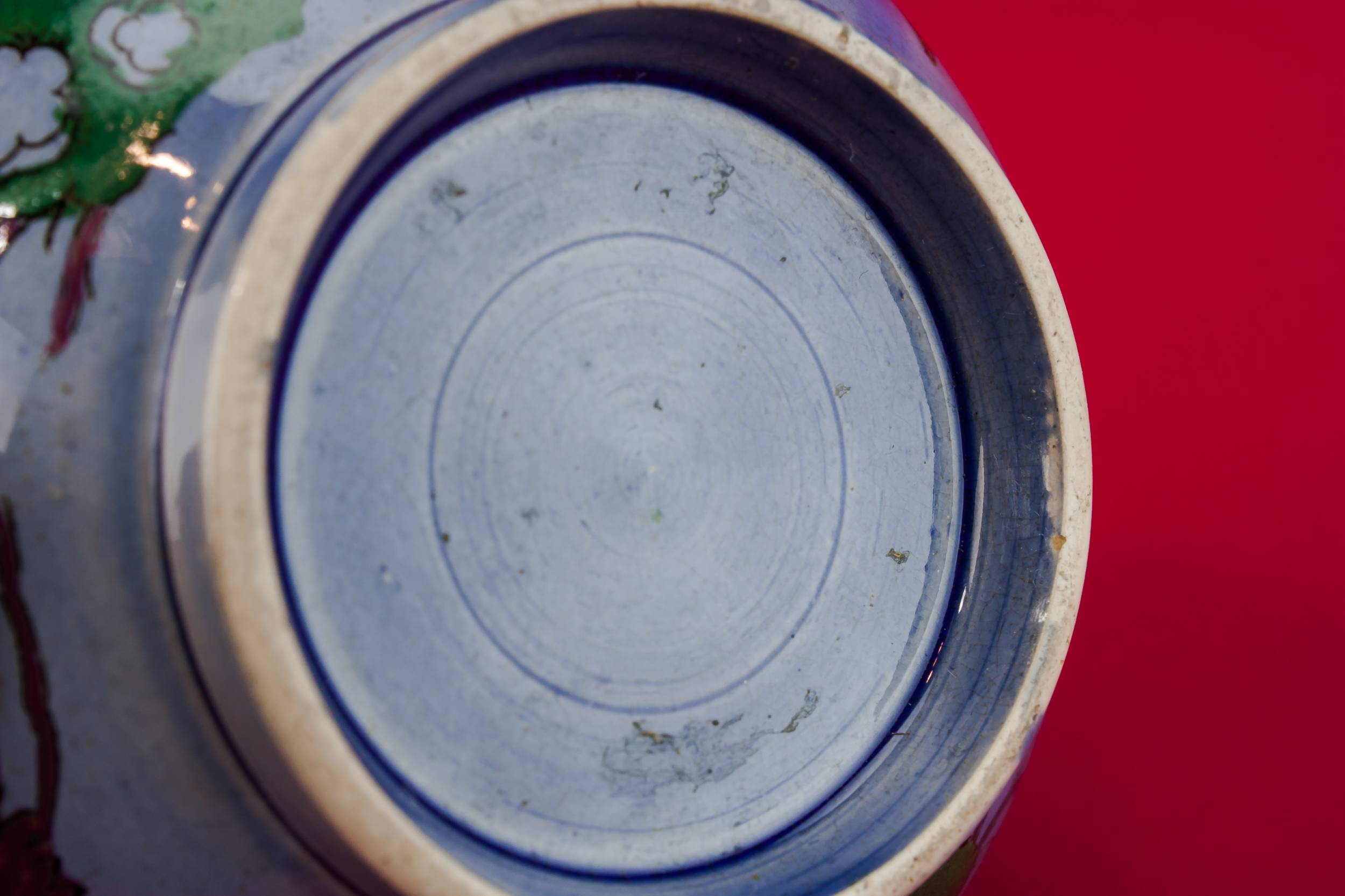 Attractive Pottery Floral — Victorian pottery jar 4