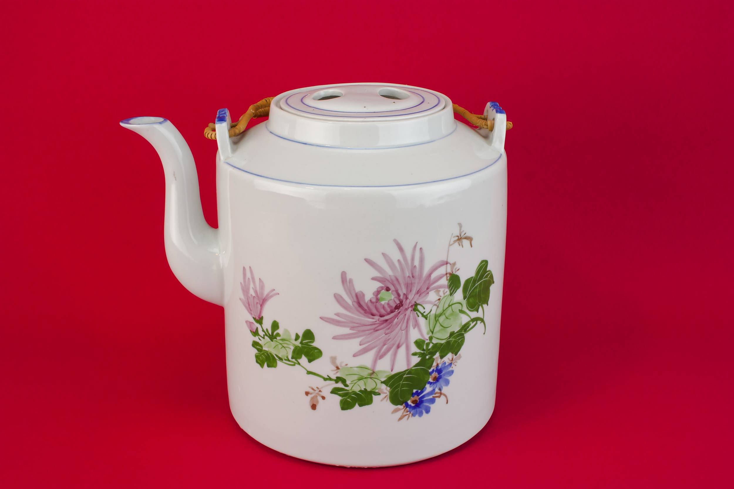 Rustic Retro Large — Porcelain retro teapot