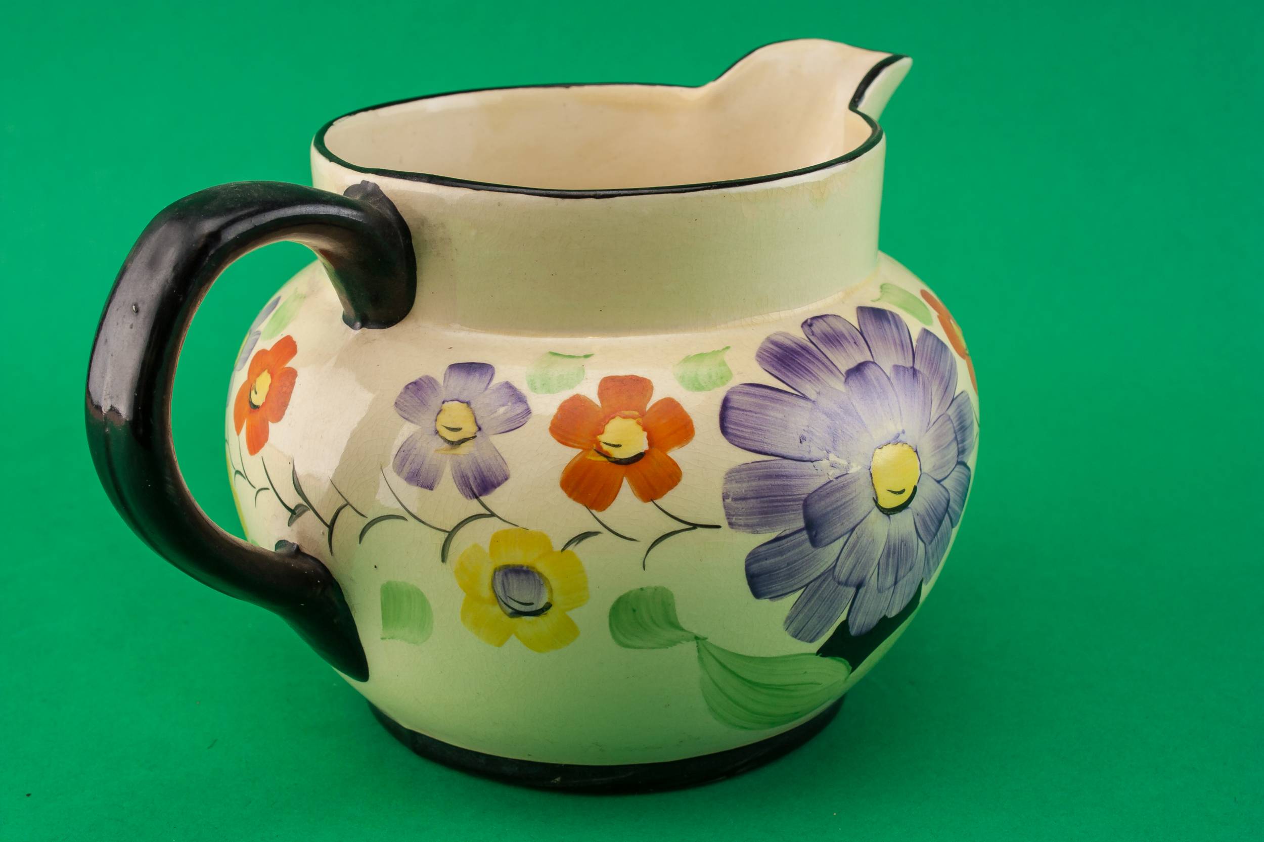 Vintage Small Pottery — Art Deco water jug 1