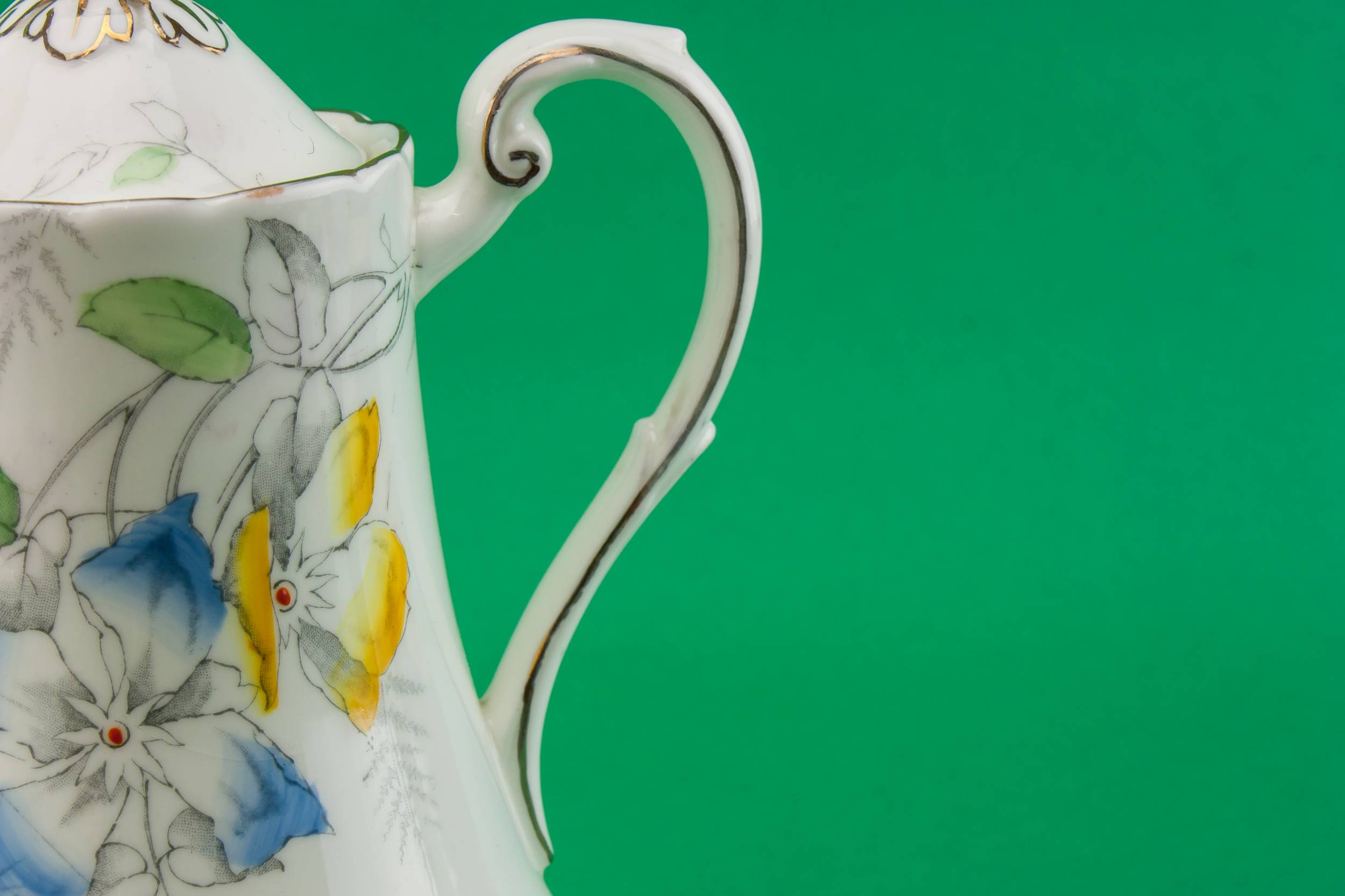 Persons Vintage Elegant — Paragon coffee set for 6 4