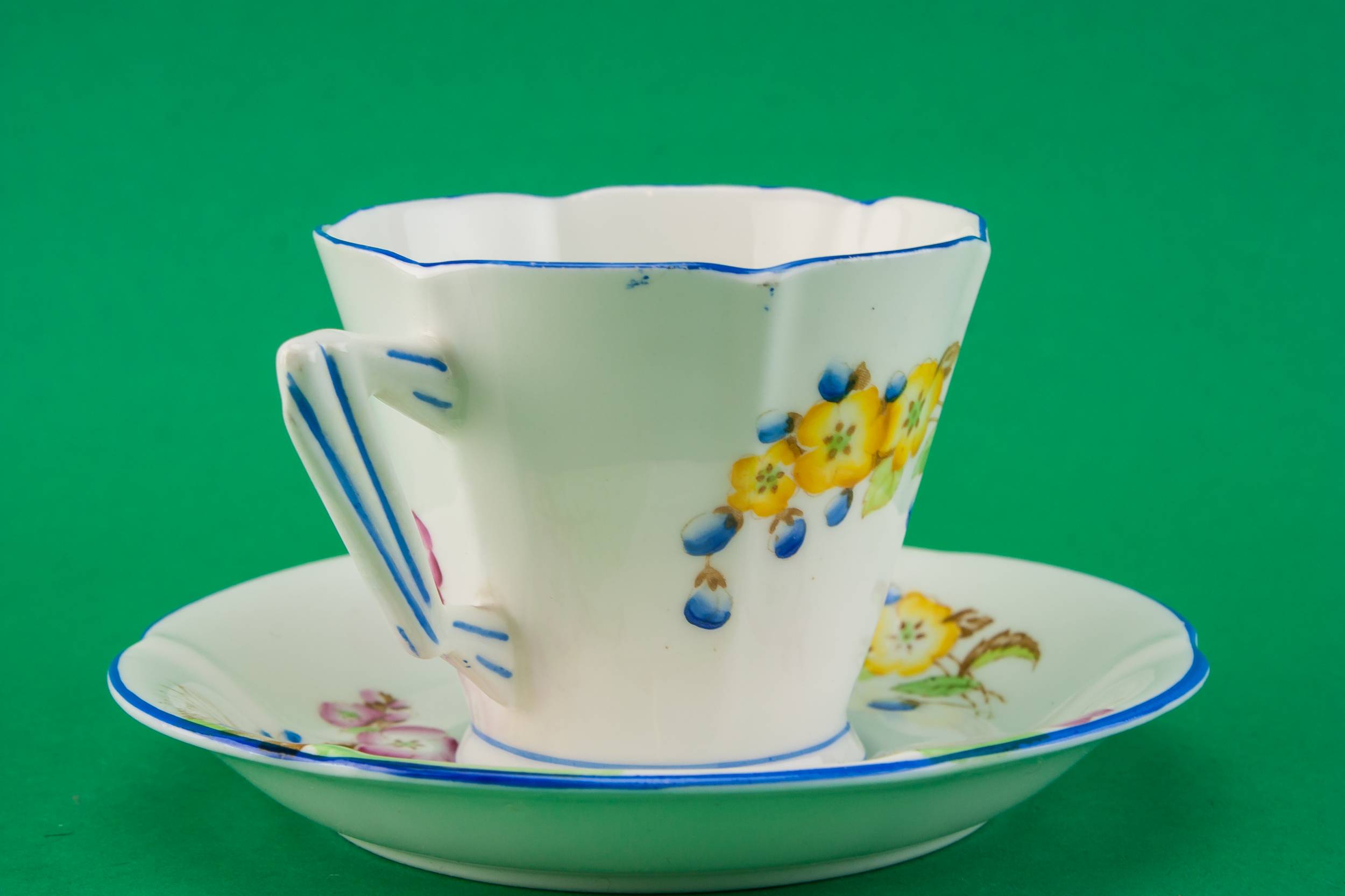 Persons Elegant Vintage — Six persons tea set 5