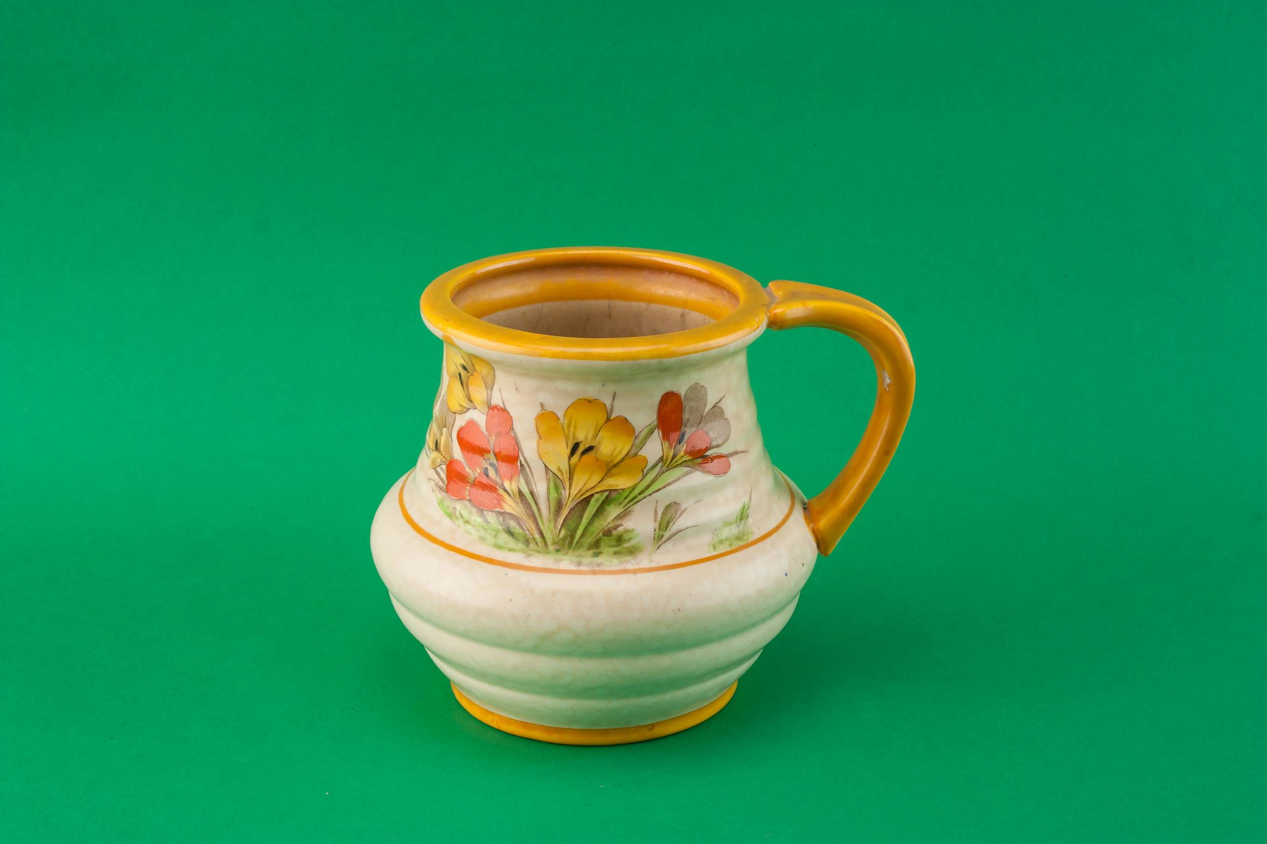 Vintage Spectacular Floral — Art Deco water jug