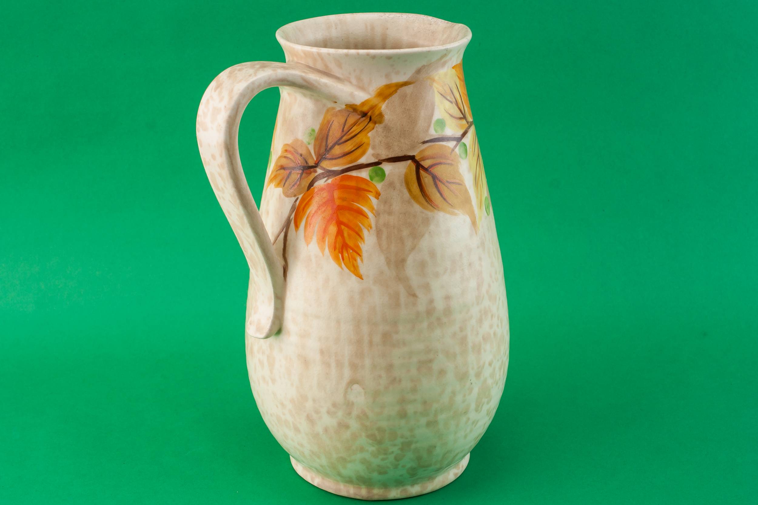 Pottery Elegant Floral — Pottery water jug 1