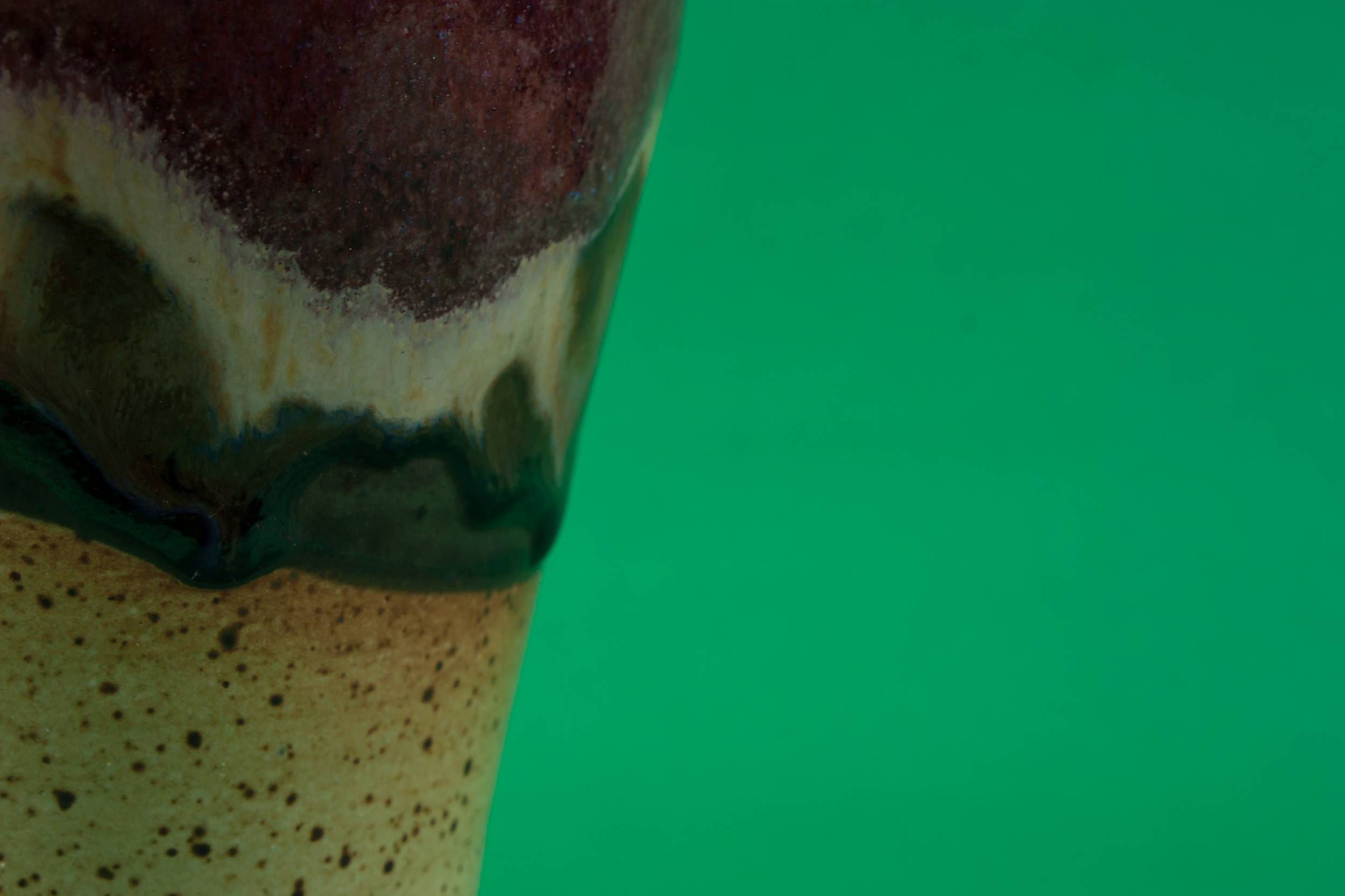 Slick Purple Mottled — Medium baluster vase 5