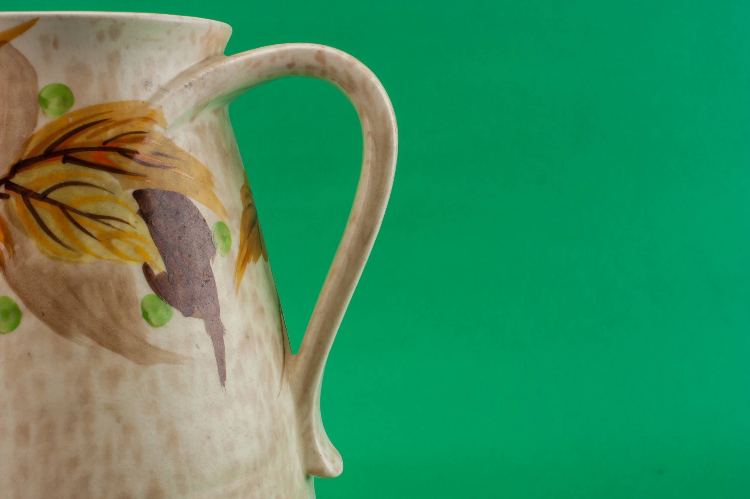 Pottery Elegant Floral — Pottery water jug 3