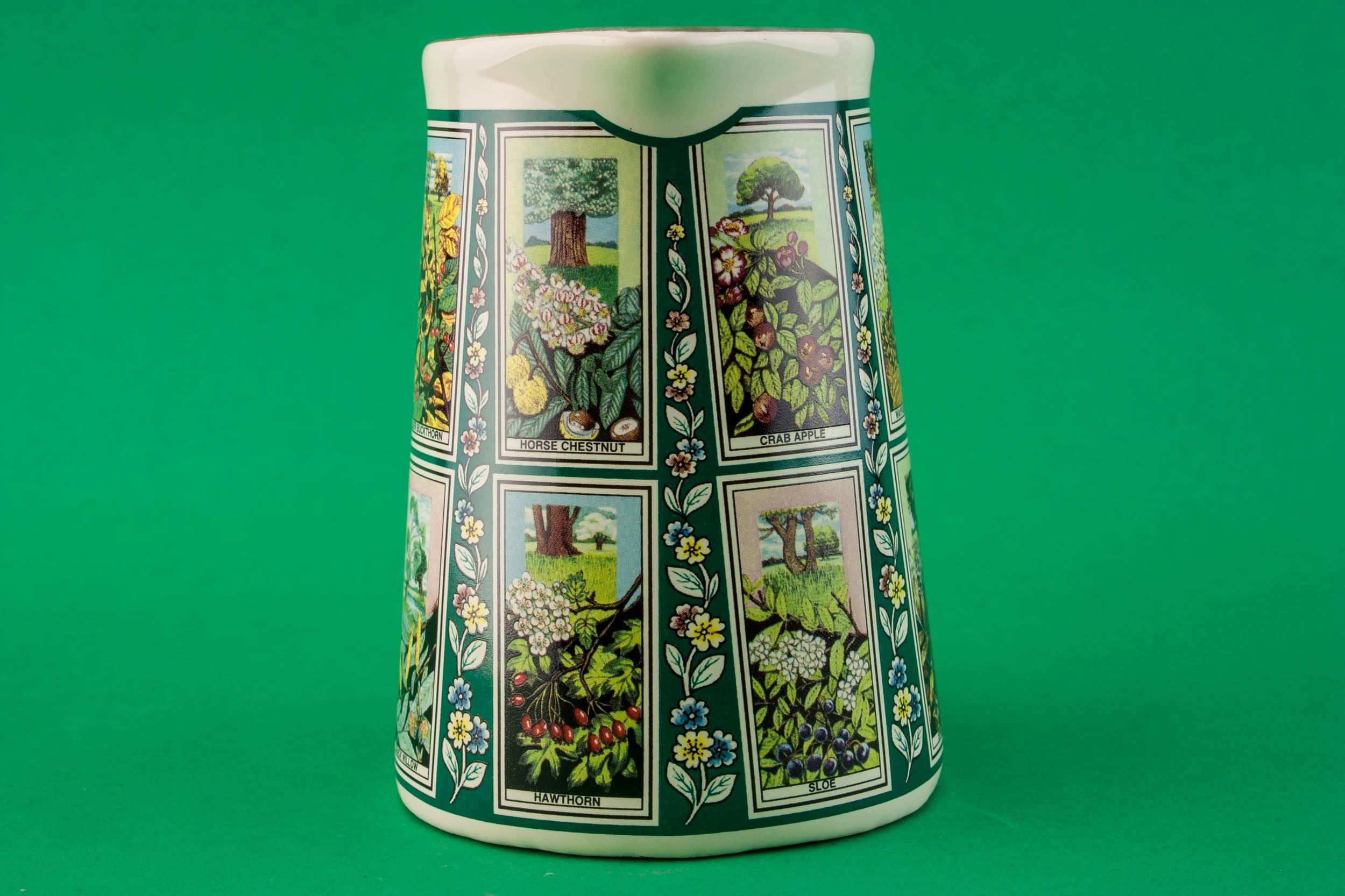 Charming Green Vinegar — Green pottery jug 2