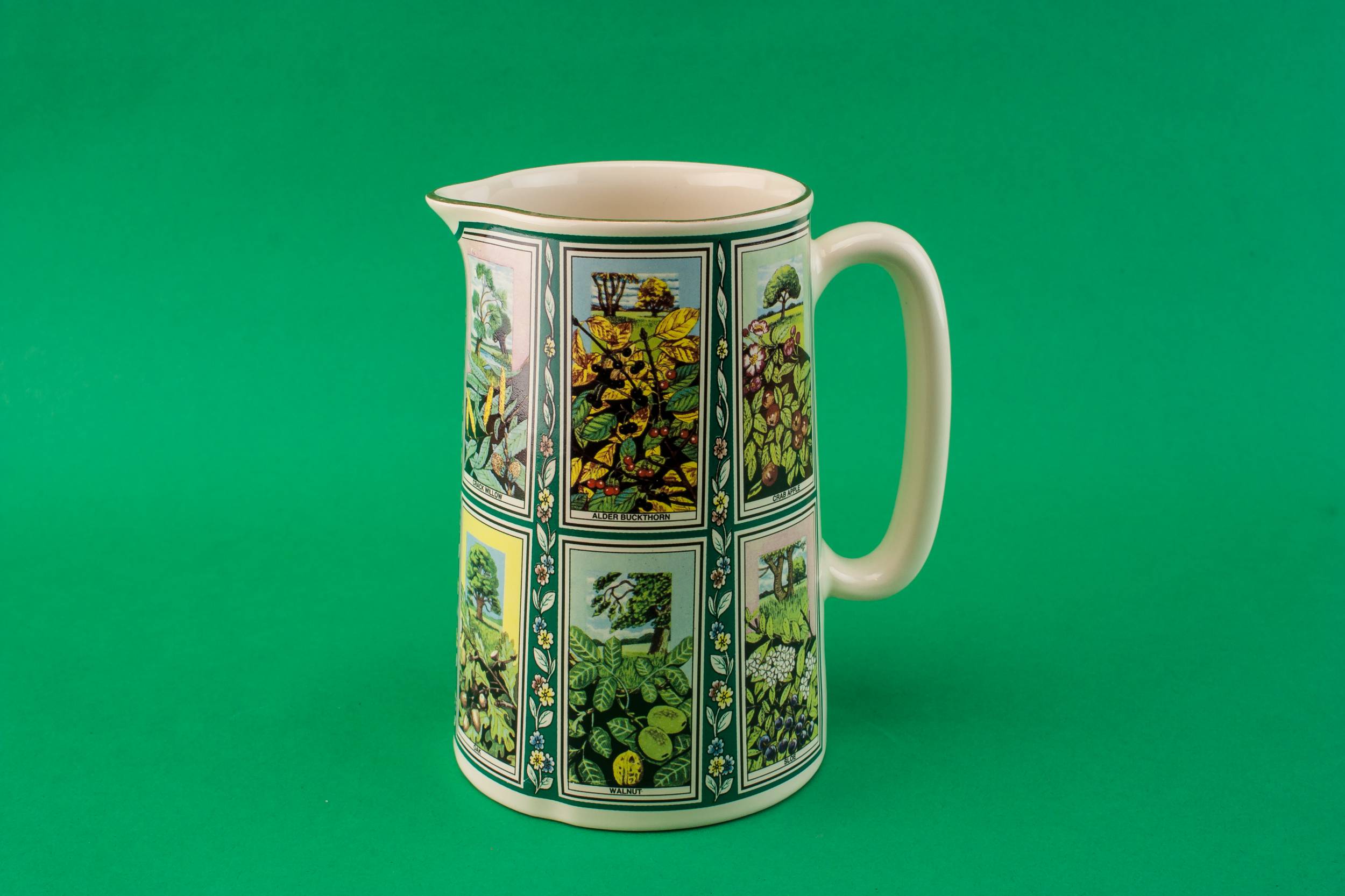 Vintage Colourful Juice — Medium water jug