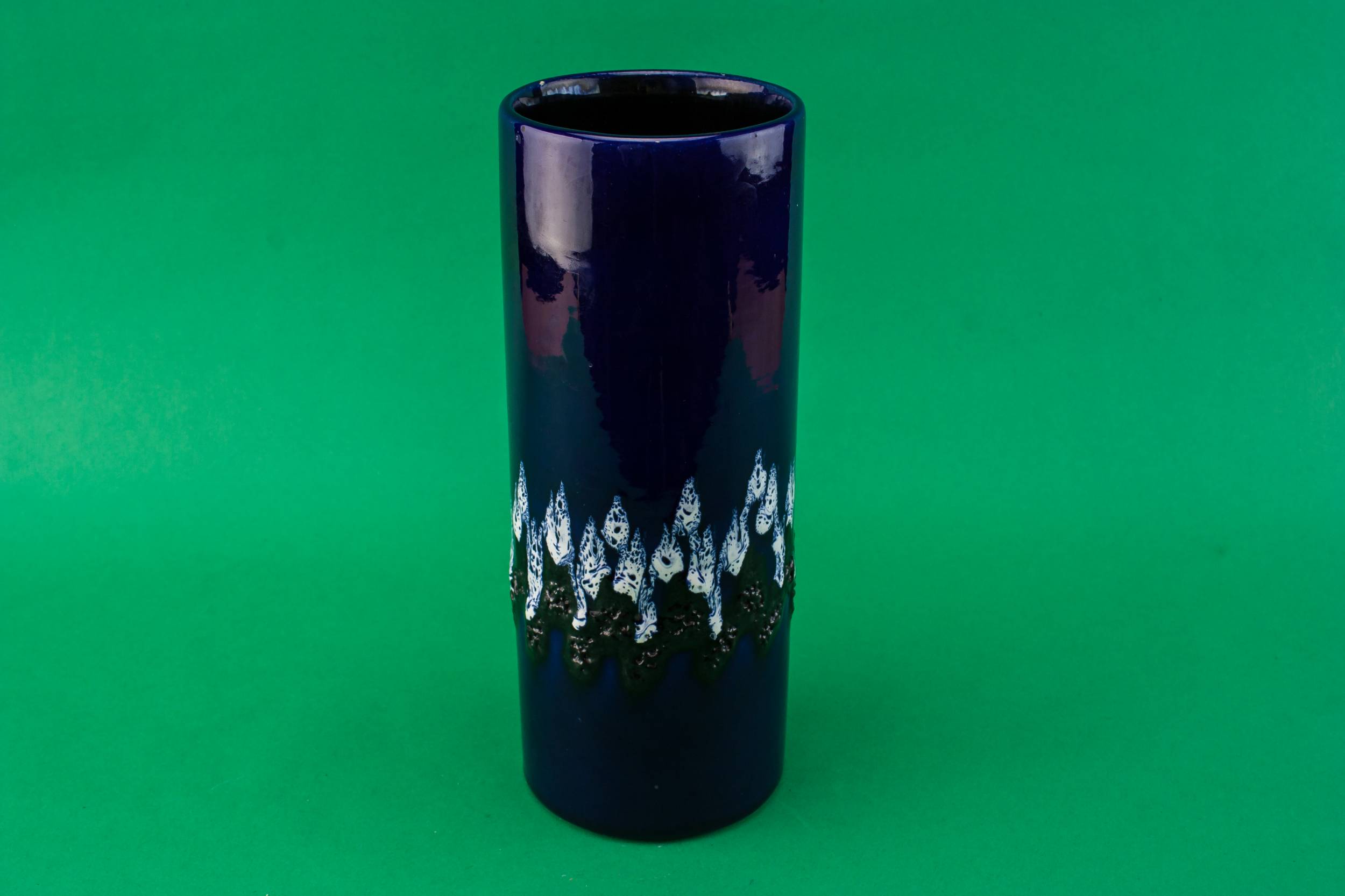 Vintage Slick Mottled — Modernist pottery vase